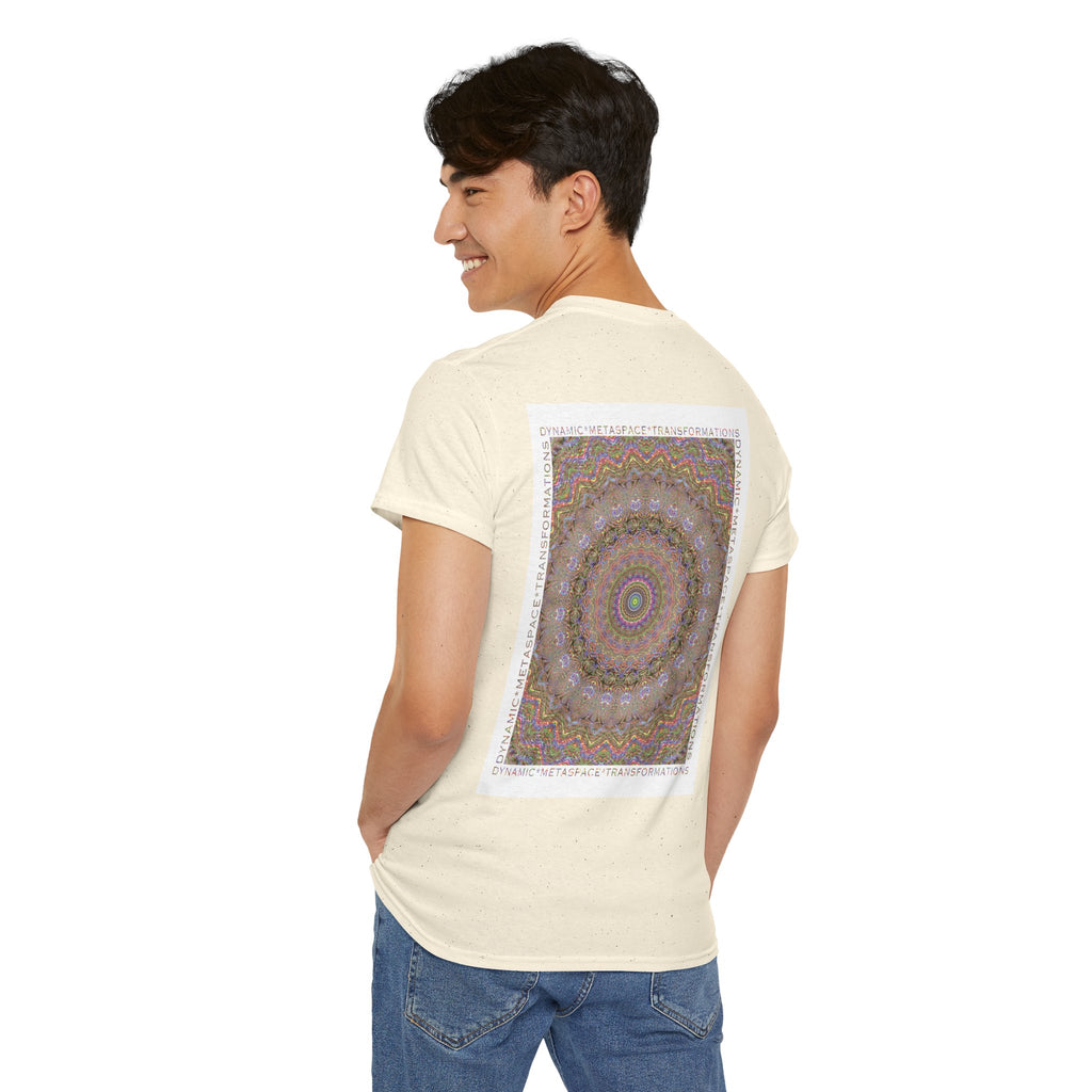 Unisex Heavy Cotton Tee (Back) - DMT Seer No.6
