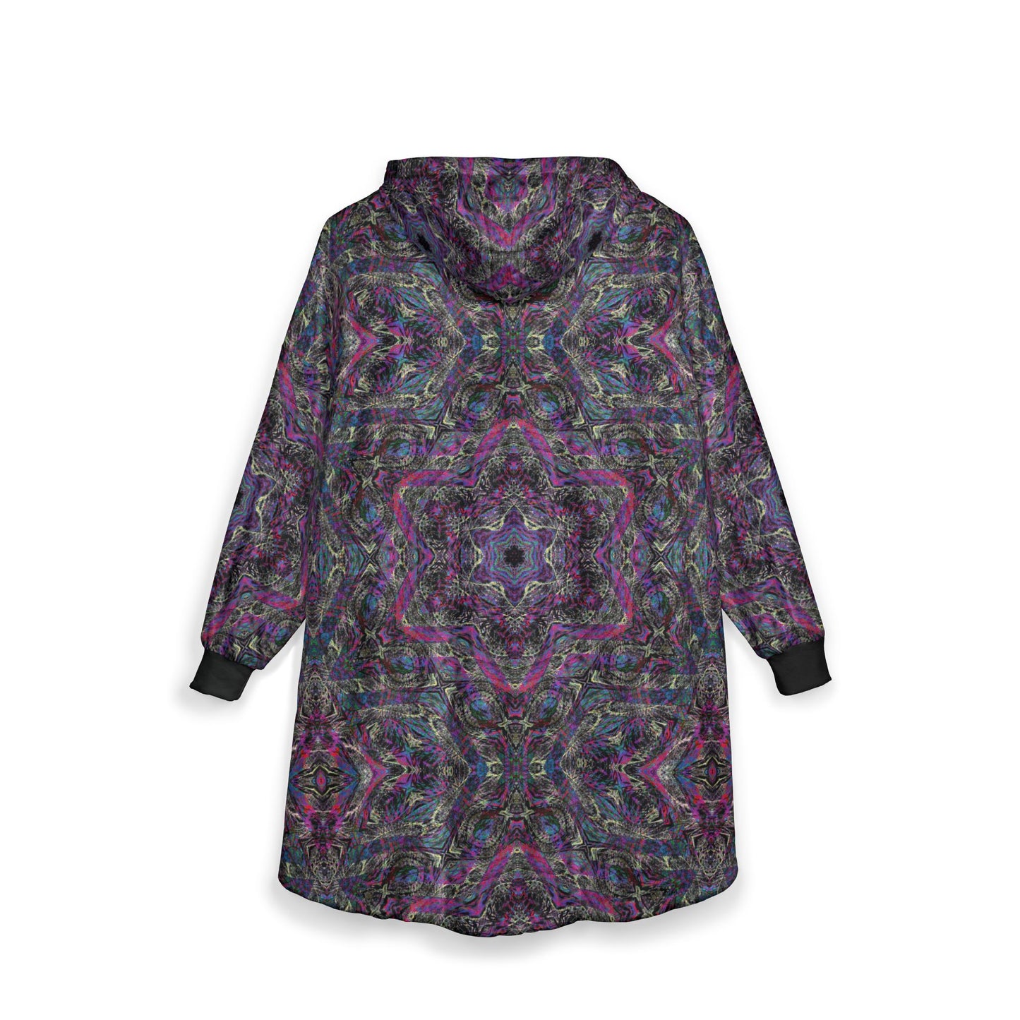 Unisex Hooded Blanket - Kaleidoscope P5 No.33