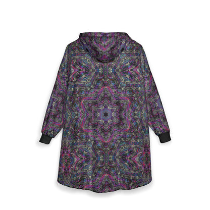 Unisex Hooded Blanket - Kaleidoscope P5 No.33