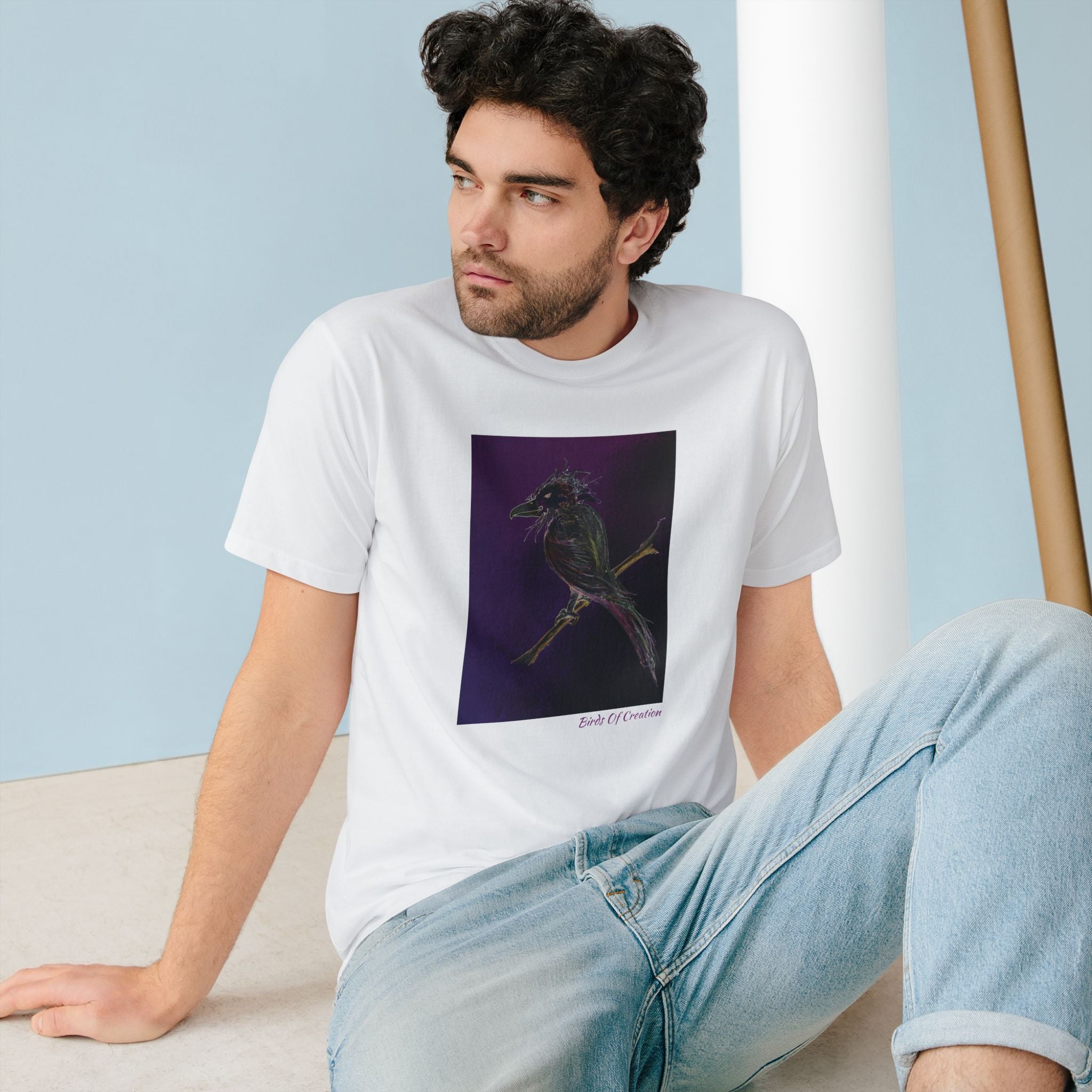 Organic Staple T-shirt - Birds Of Creation No.1