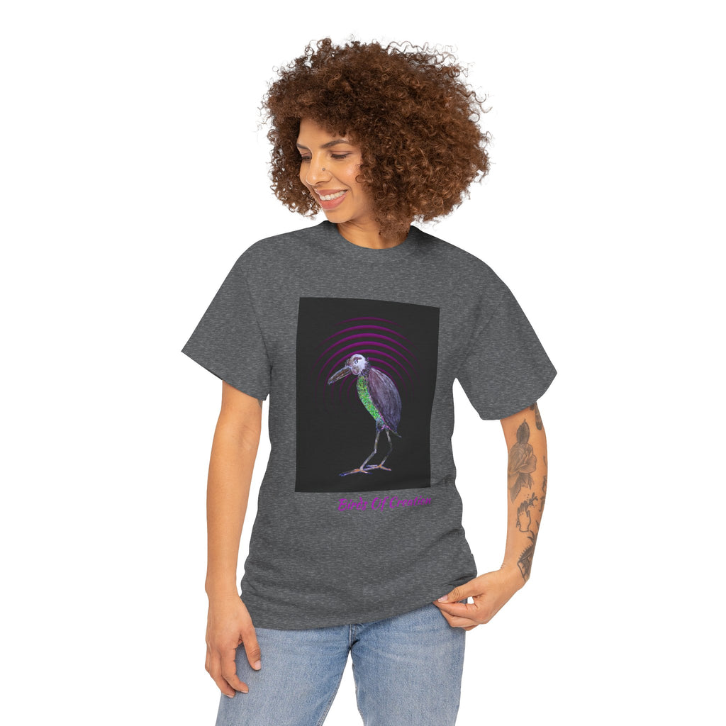Unisex Heavy Cotton Tee - Birds Of Creation No.2b