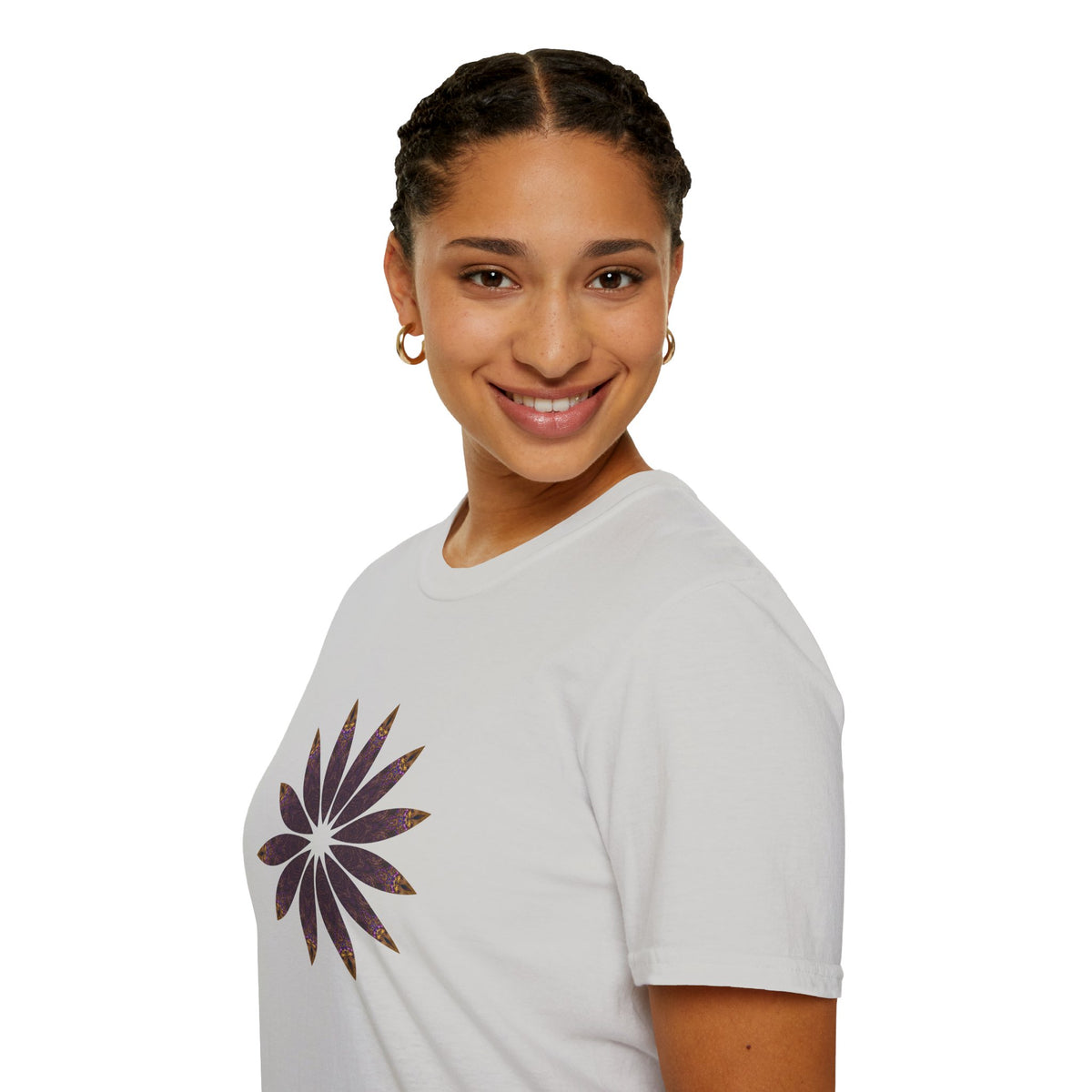 Unisex Softstyle T-Shirt - Love Light Mandalas No.2