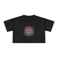Women's Cropped Tee - Love Light Mandalas No.9