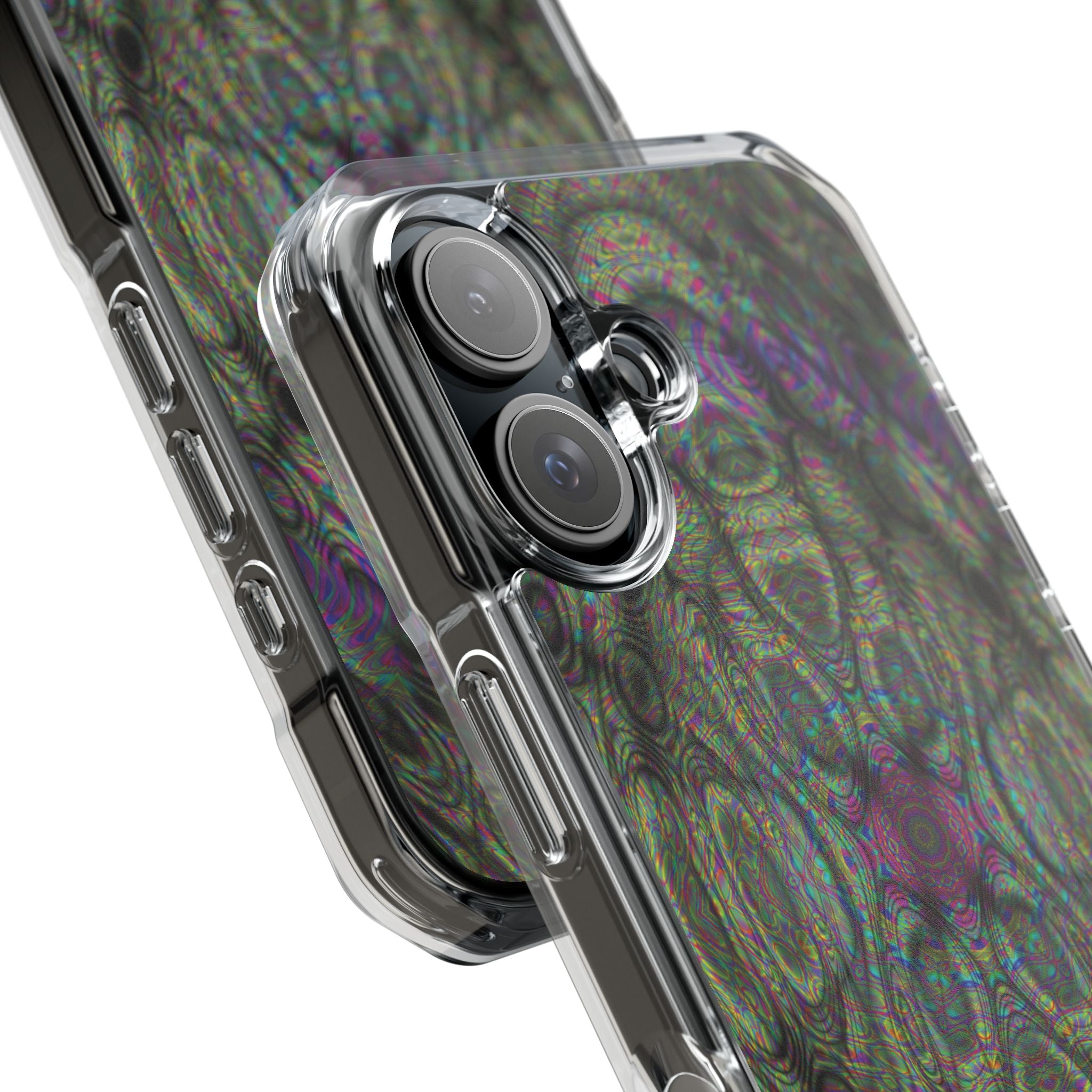 iPhone 16 Magnetic Clear Impact Case - DMT Seer No.16