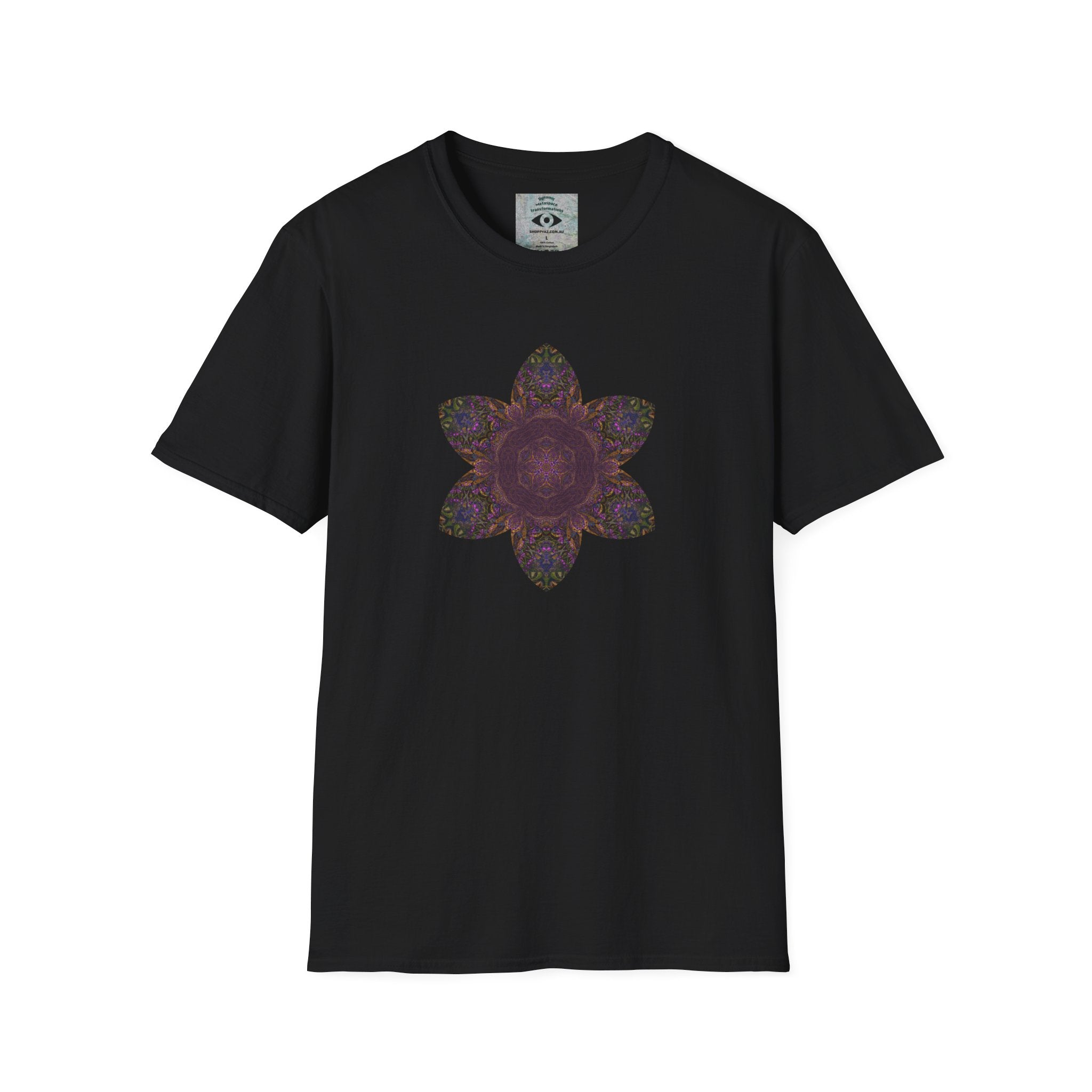 Unisex Softstyle T-Shirt - Love Light Mandalas No.3
