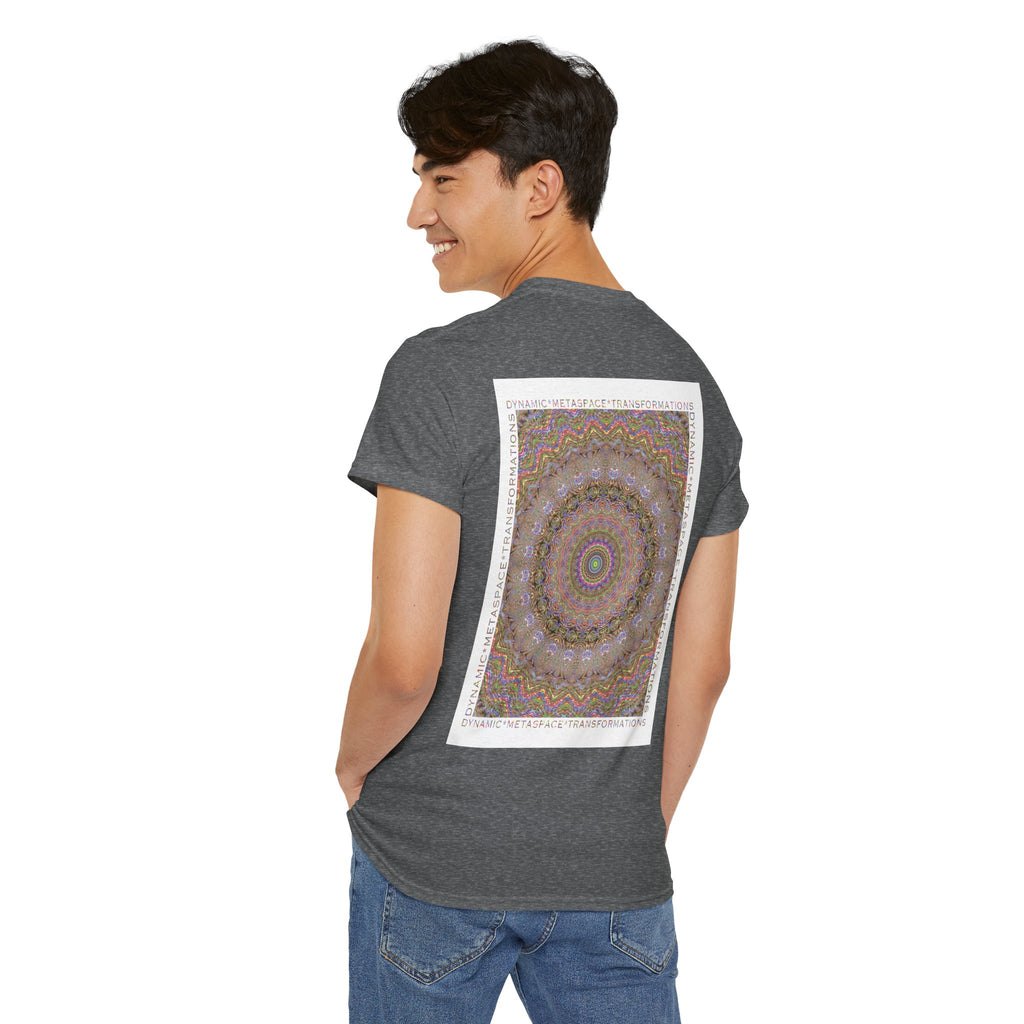 Unisex Heavy Cotton Tee (Back) - DMT Seer No.6