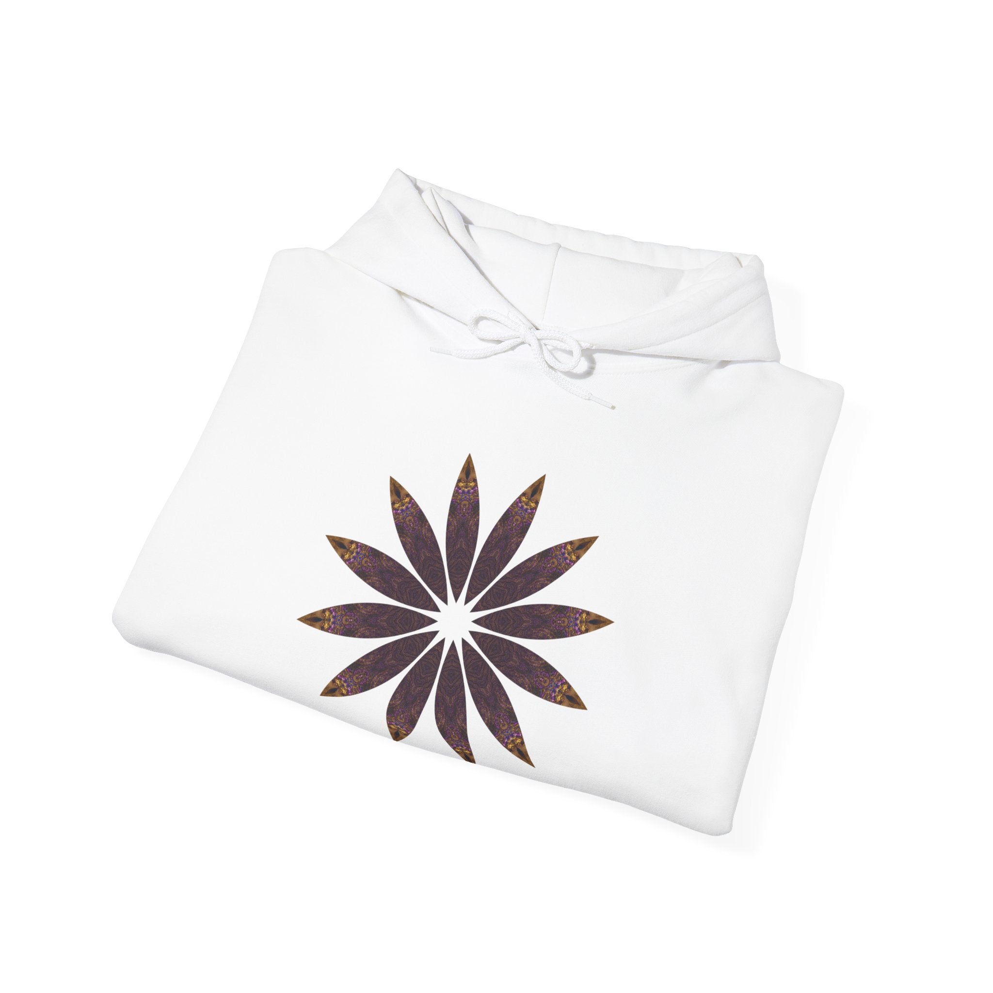 Unisex Heavy Blend™ Hooded Sweatshirt - Love Light Mandalas No.2
