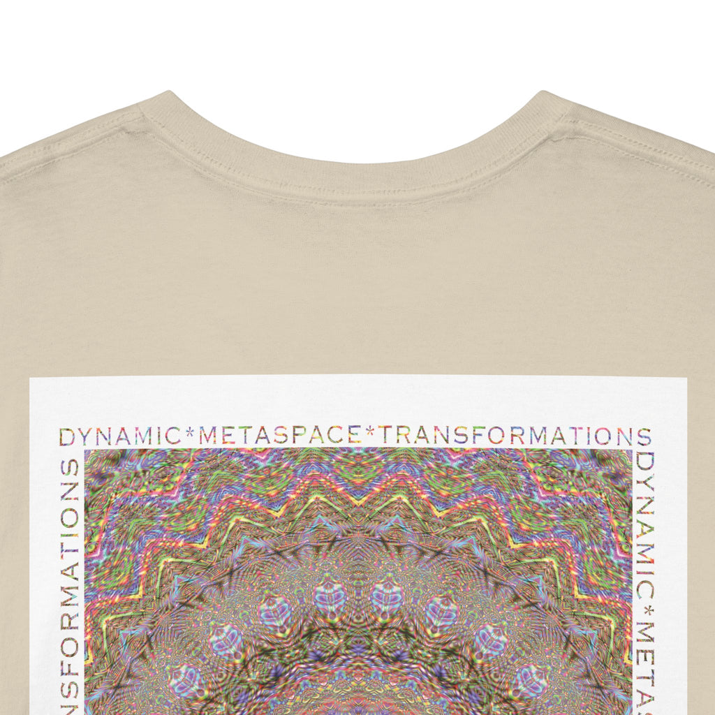 Unisex Heavy Cotton Tee (Back) - DMT Seer No.6