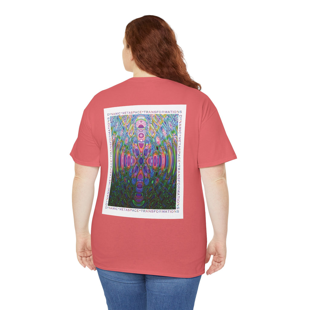Unisex Heavy Cotton Tee (Back) - DMT Seer No.2