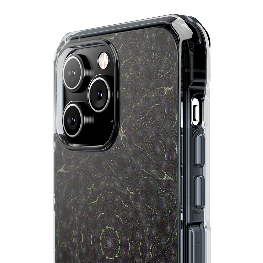iPhone 14 Magnetic Clear Impact Case - P5 Kaleidoscopic No.18