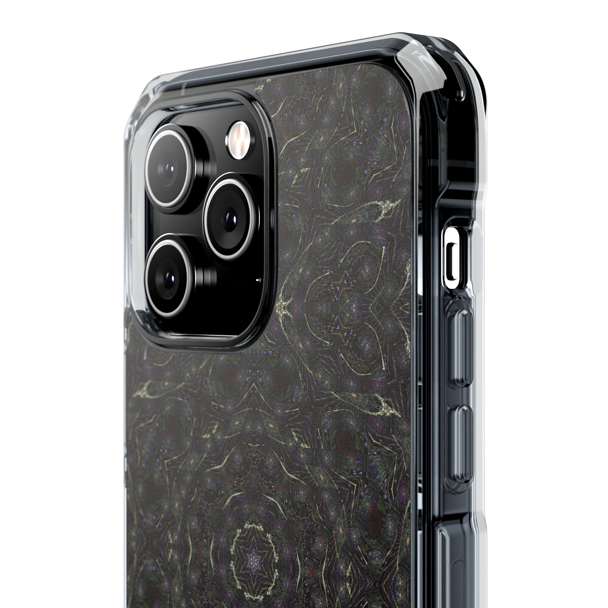 iPhone 14 Magnetic Clear Impact Case - P5 Kaleidoscopic No.18
