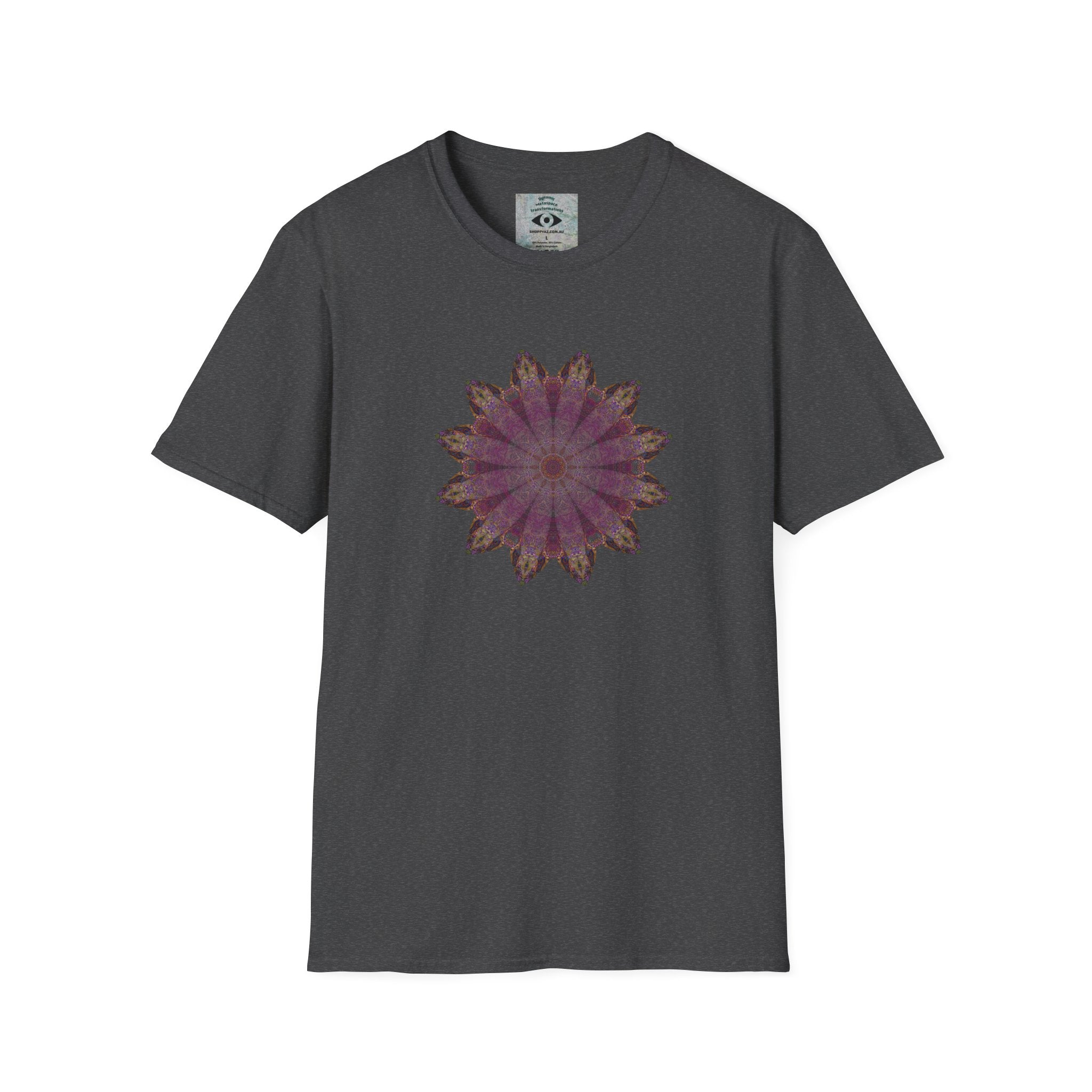 Unisex Softstyle T-Shirt - Love Light Mandalas No.6
