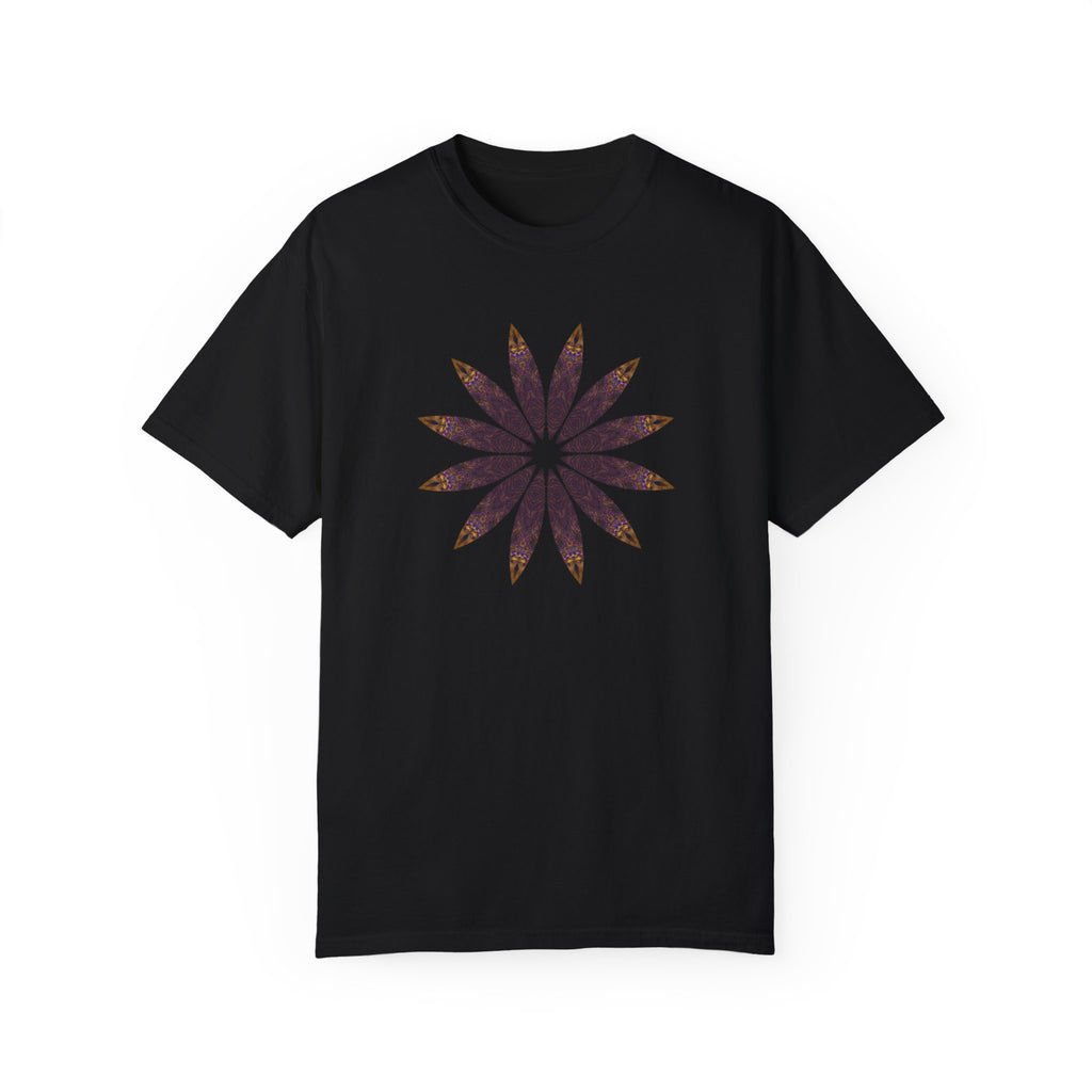 Unisex Garment-Dyed T-shirt - Love Light Mandalas No.2