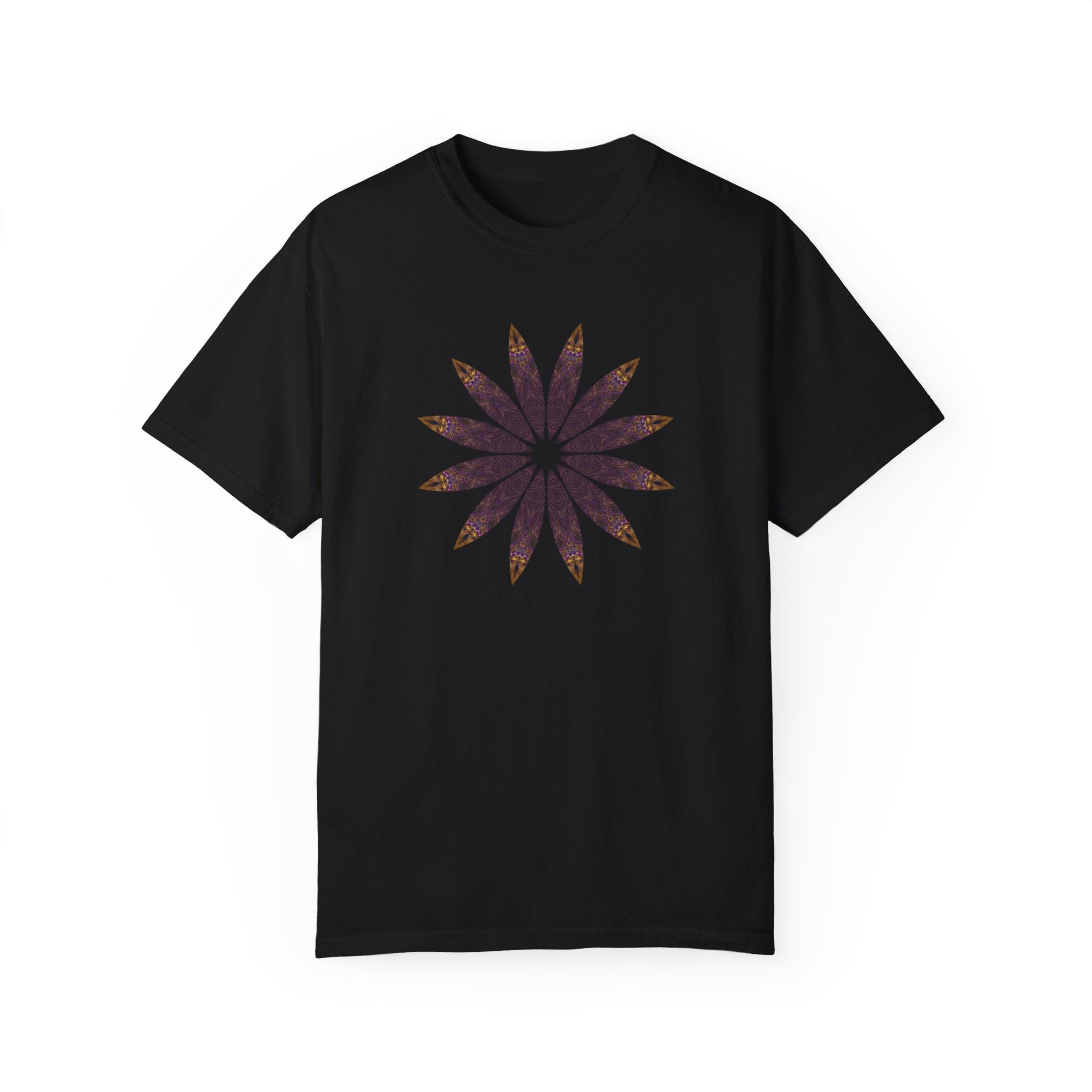 Unisex Garment-Dyed T-shirt - Love Light Mandalas No.2