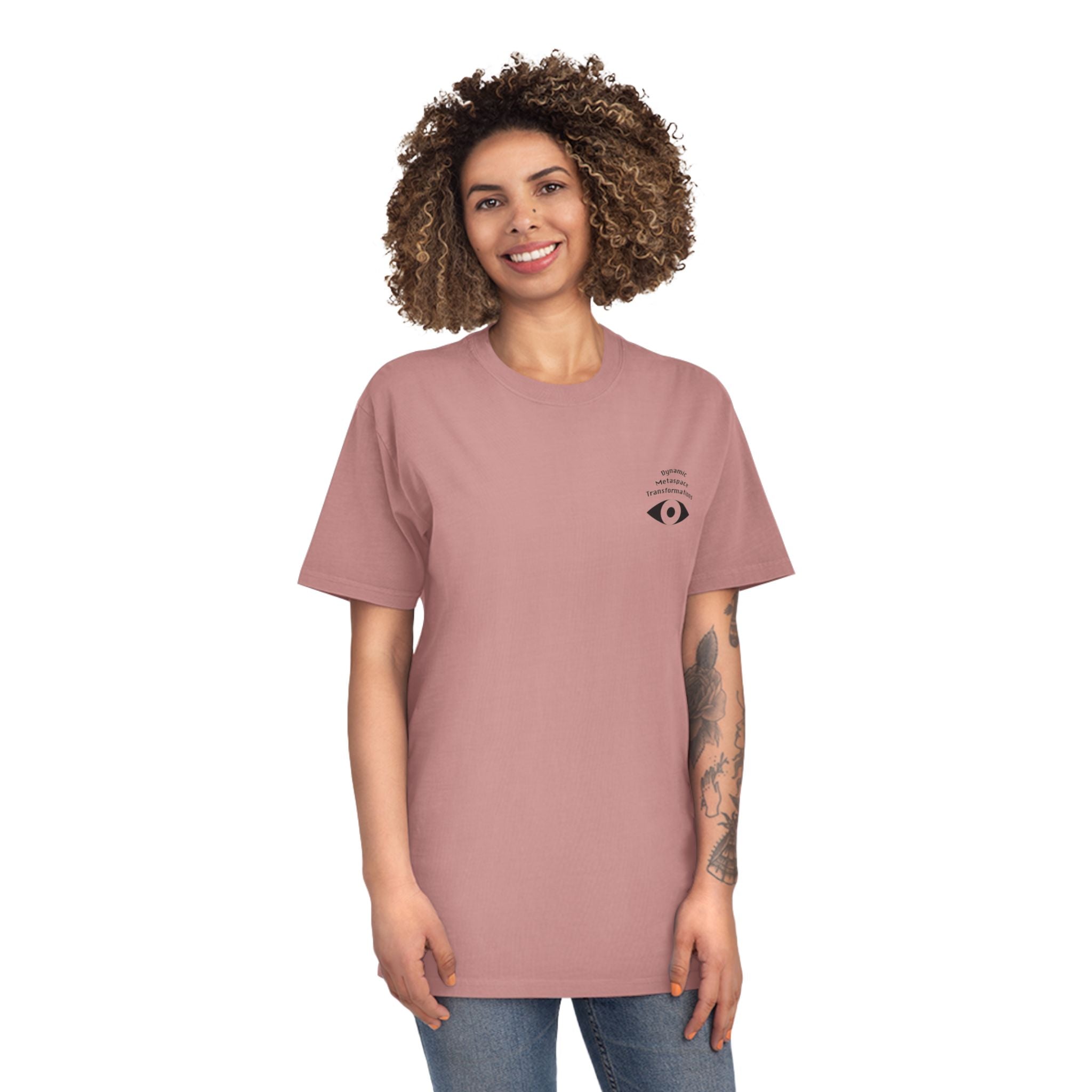 Unisex Faded Shirt (Back) - DMT Seer No.1