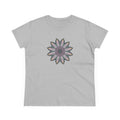 Women's Midweight Cotton Tee - Love Light Mandalas No.21