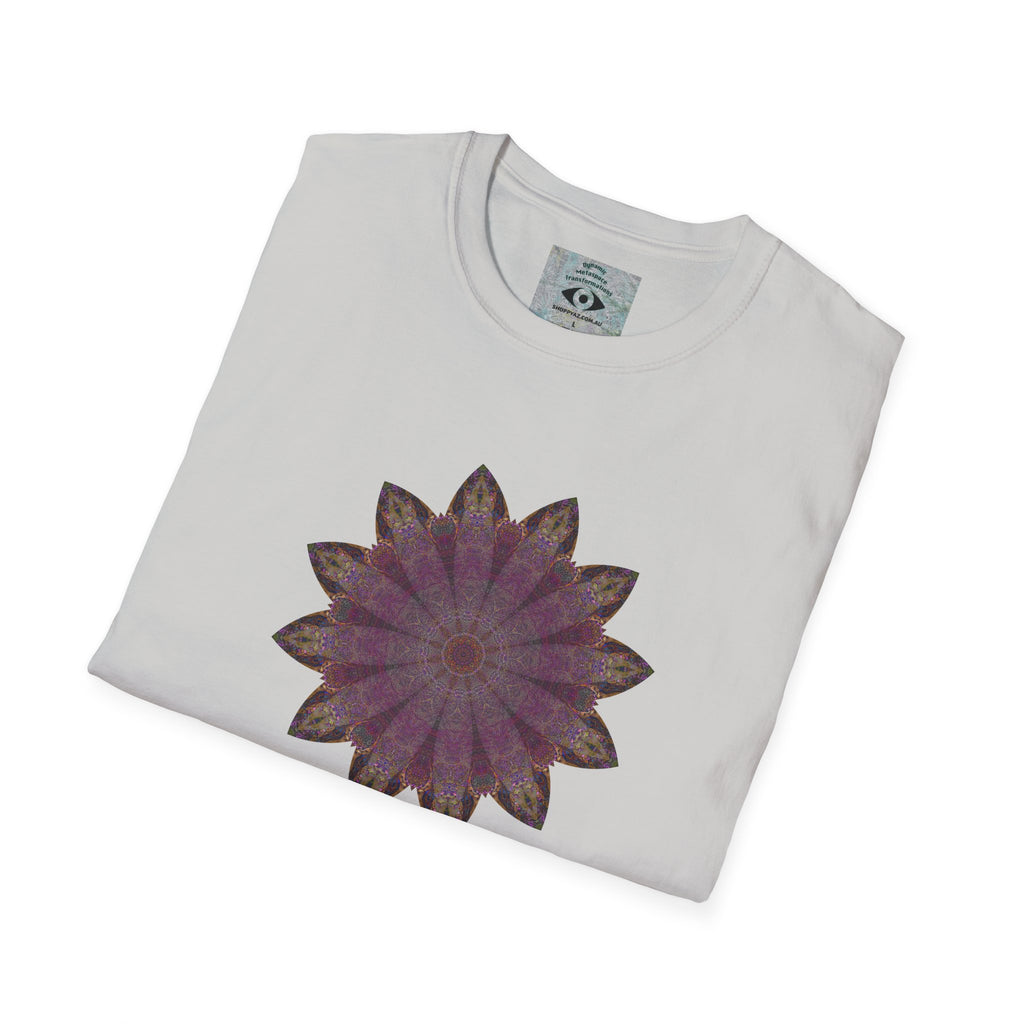 Unisex Softstyle T-Shirt - Love Light Mandalas No.6