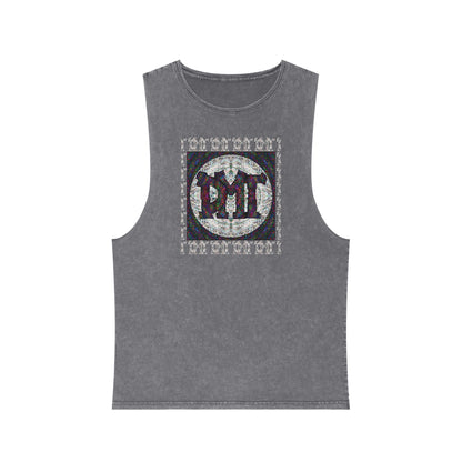Unisex Stonewash Tank Top - DMT Scribe No.11
