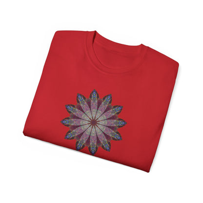 Unisex Ultra Cotton Tee - Love Light Mandalas No.9