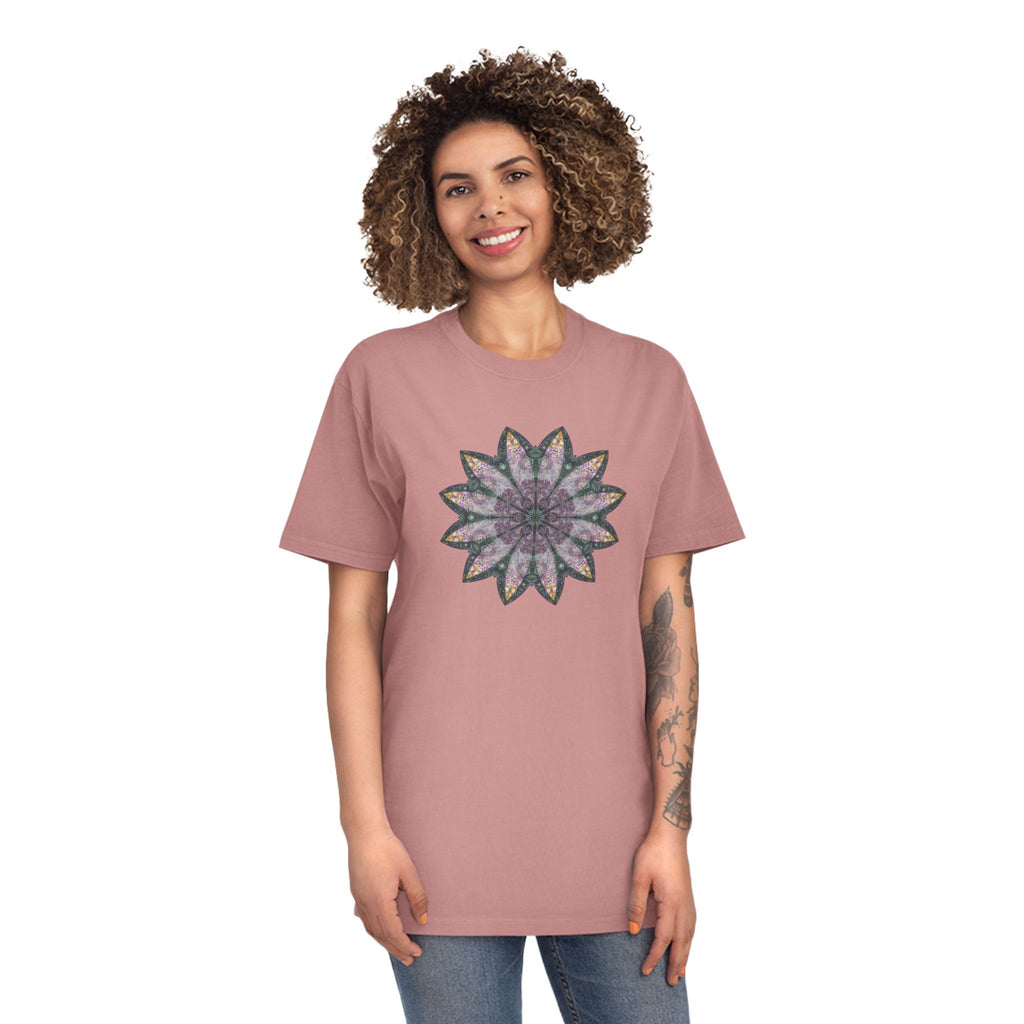 Unisex Faded Shirt - Love Light Mandalas No.21