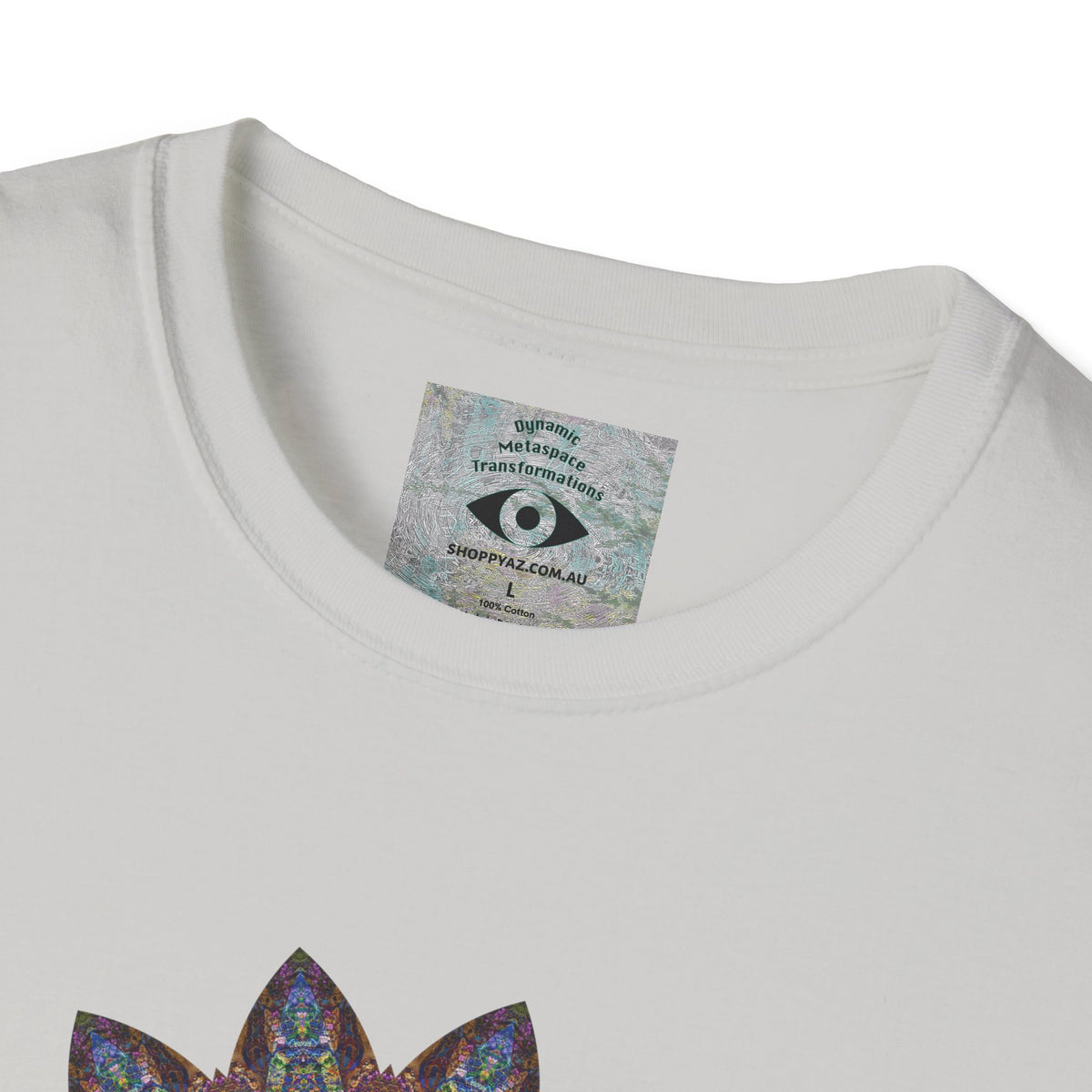 Unisex Softstyle T-Shirt - Love Light Mandalas No.9