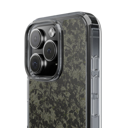 iPhone 16 Clear Case – Hidden Weave Series V3 No.25