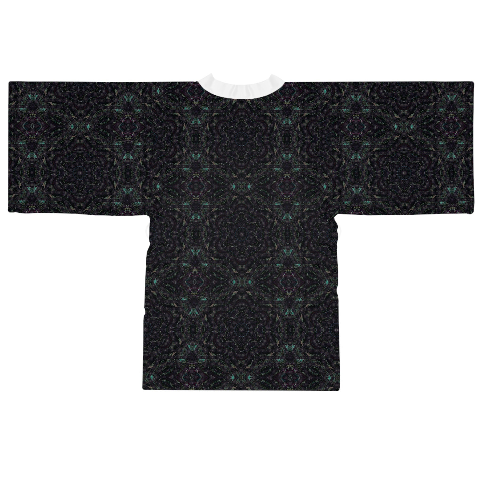 Long Sleeve Kimono Robe - P5 Kaleidoscopic No.31