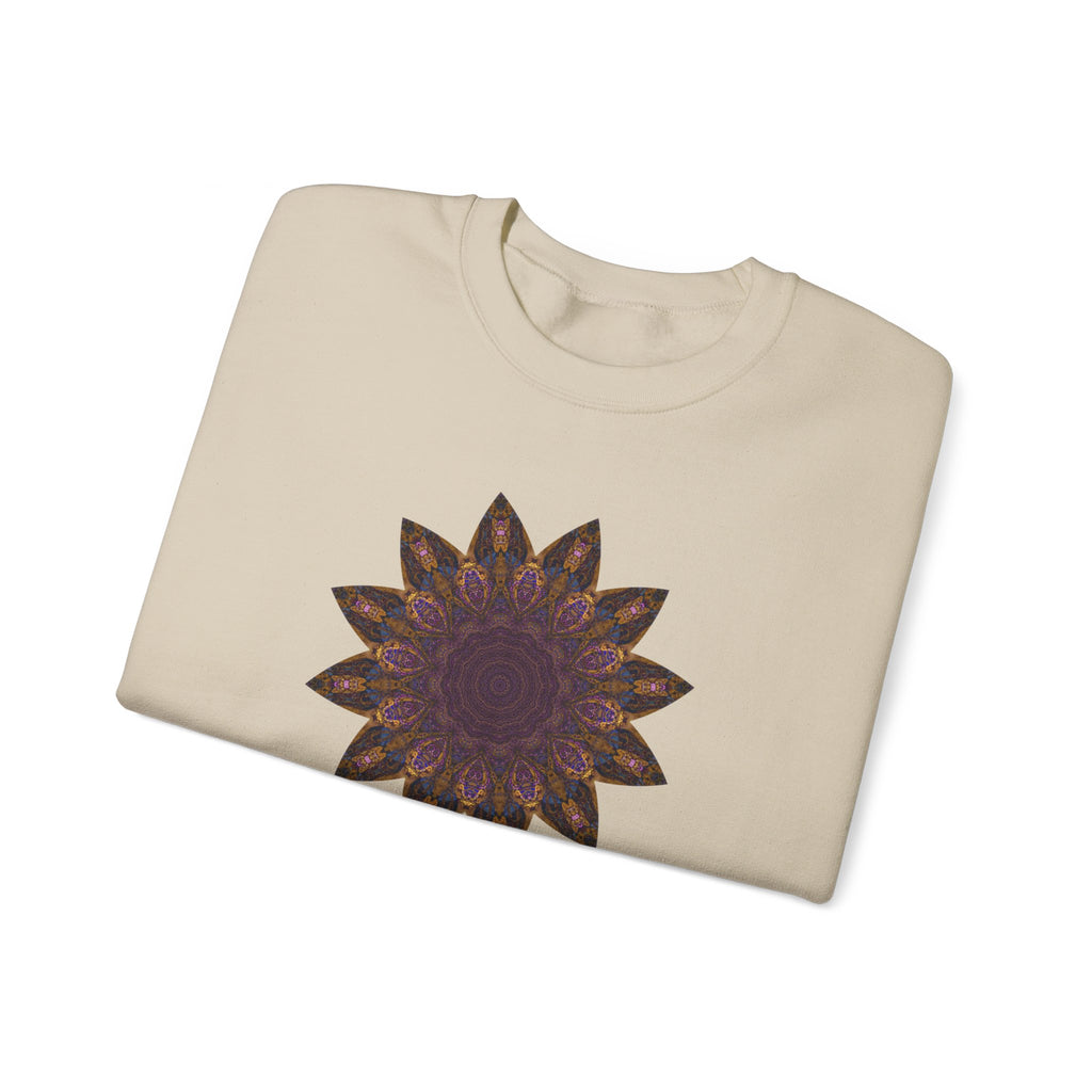 Unisex Heavy Blend™ Crewneck Sweatshirt - Love Light Mandalas No.1