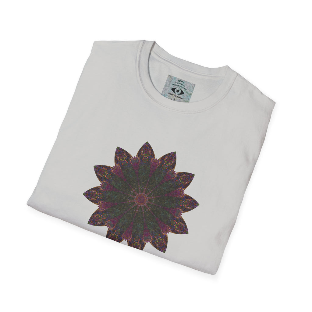 Unisex Softstyle T-Shirt - Love Light Mandalas No.7