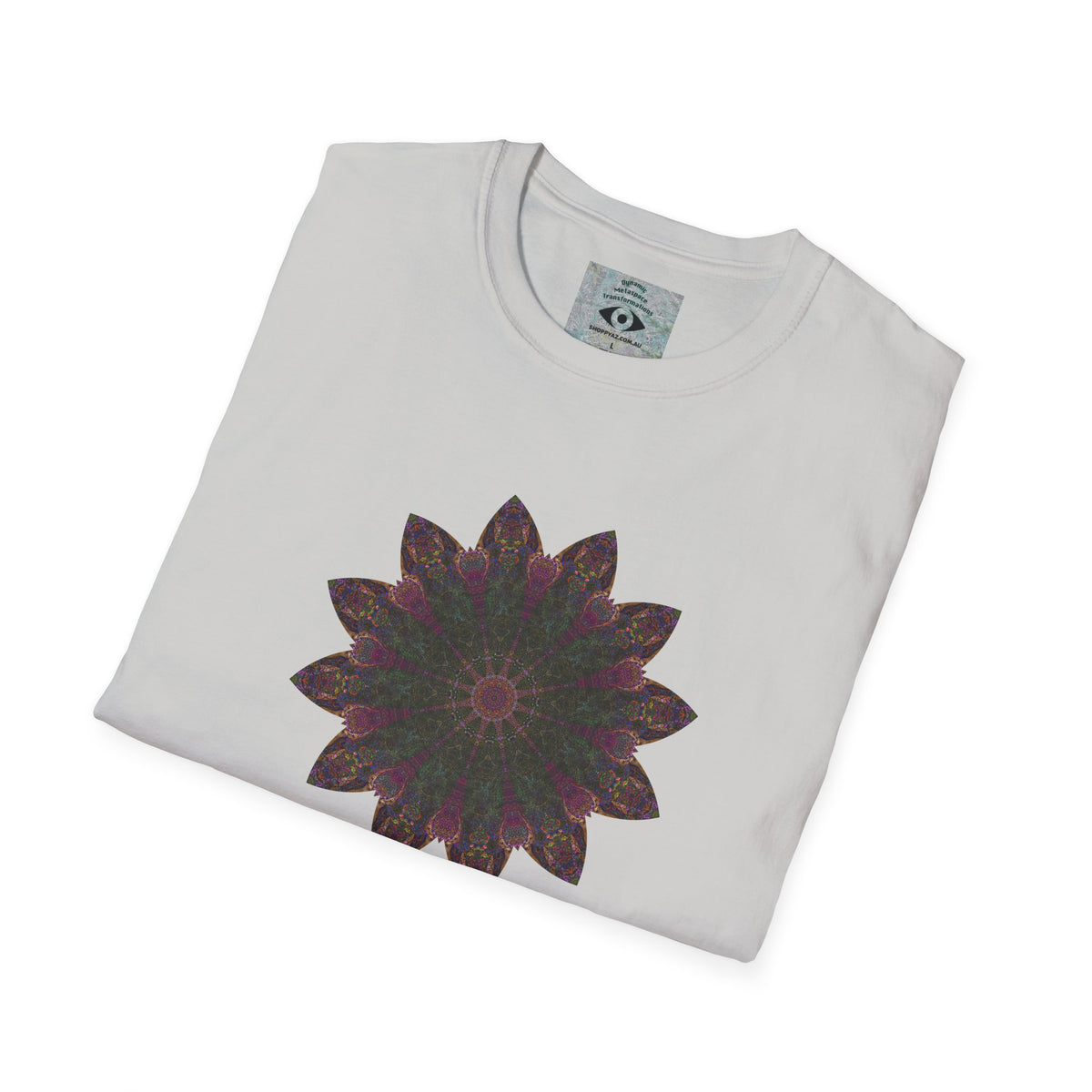 Unisex Softstyle T-Shirt - Love Light Mandalas No.7