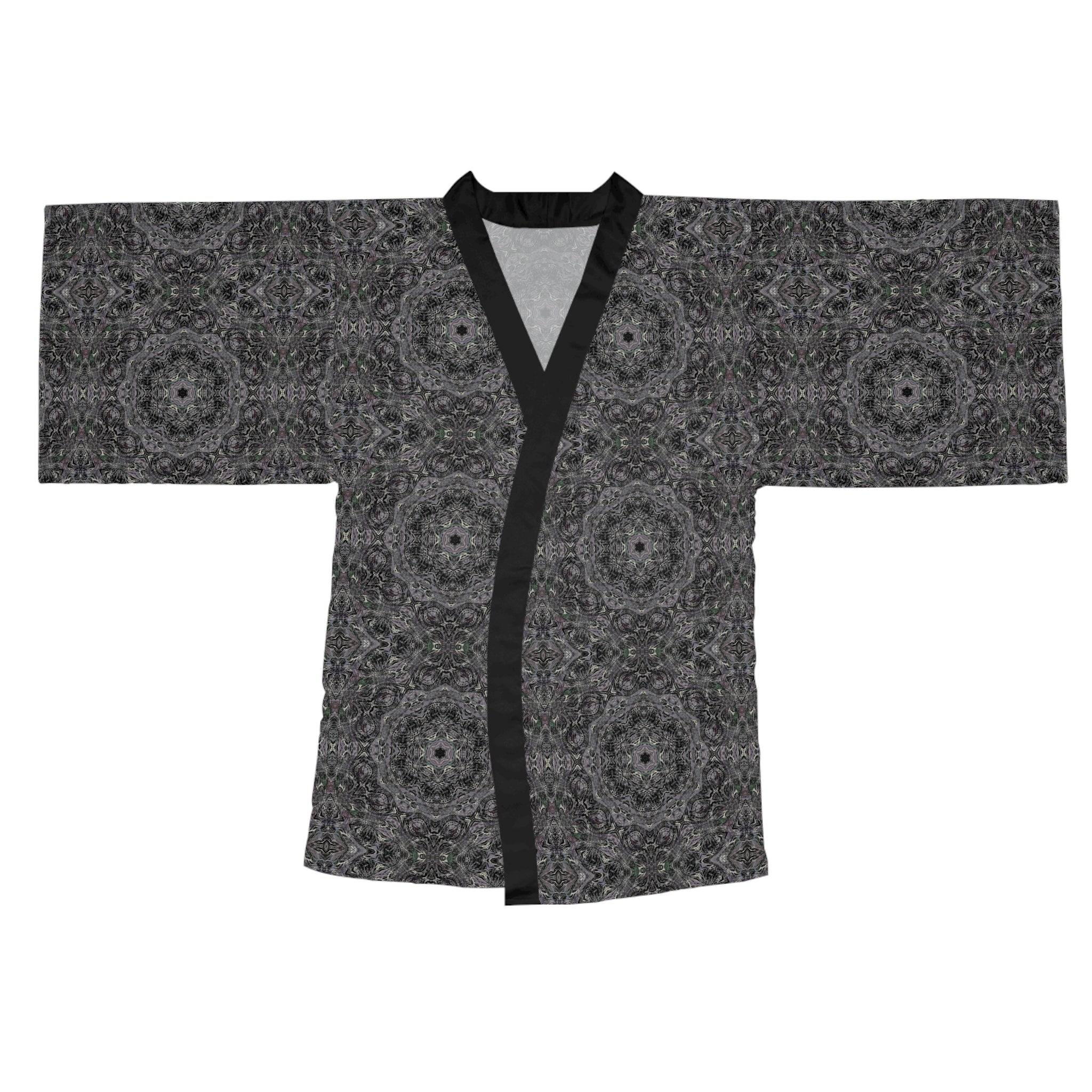 Long Sleeve Kimono Robe - P5 Kaleidoscopic No.30