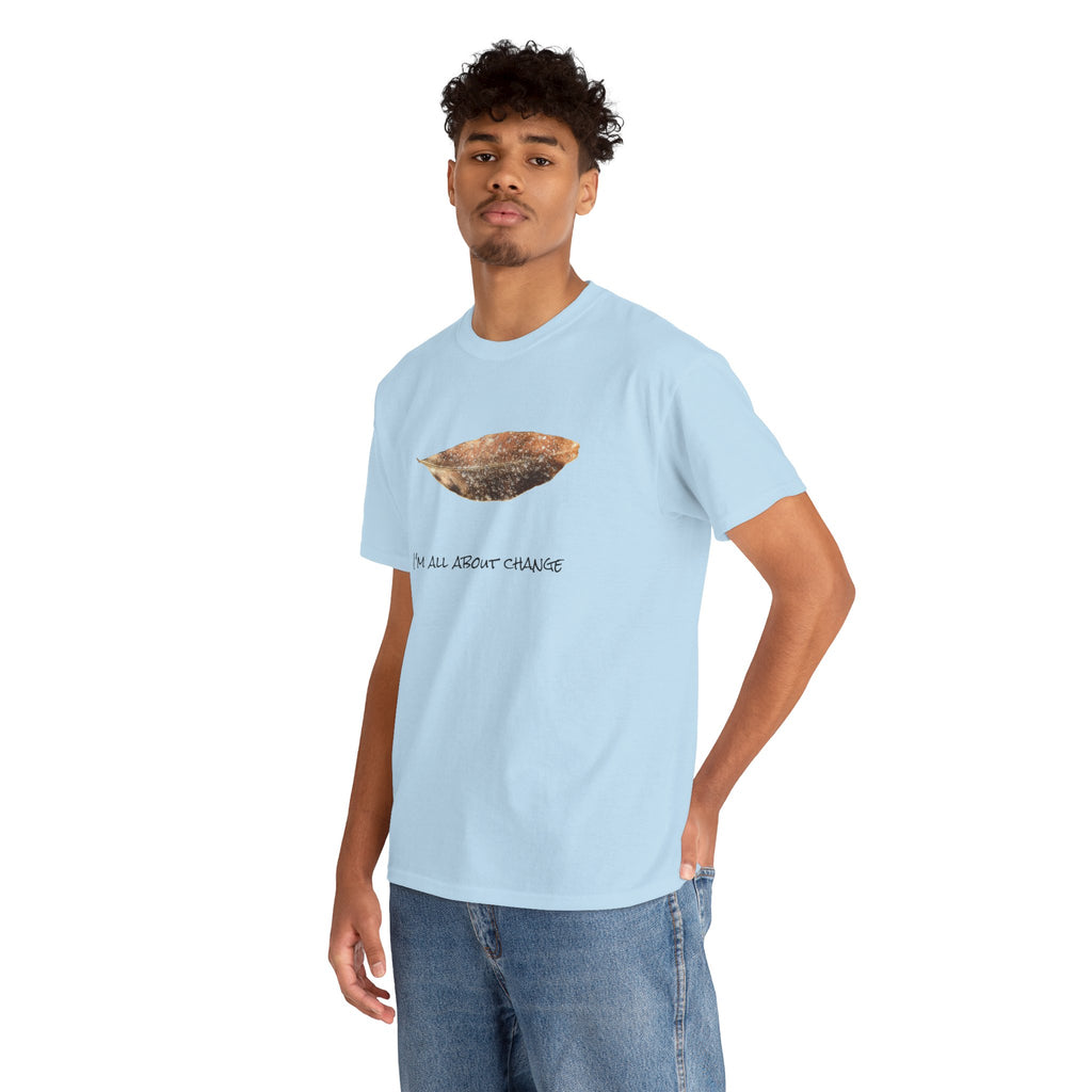 Unisex Heavy Cotton Tee - All About Change No.1