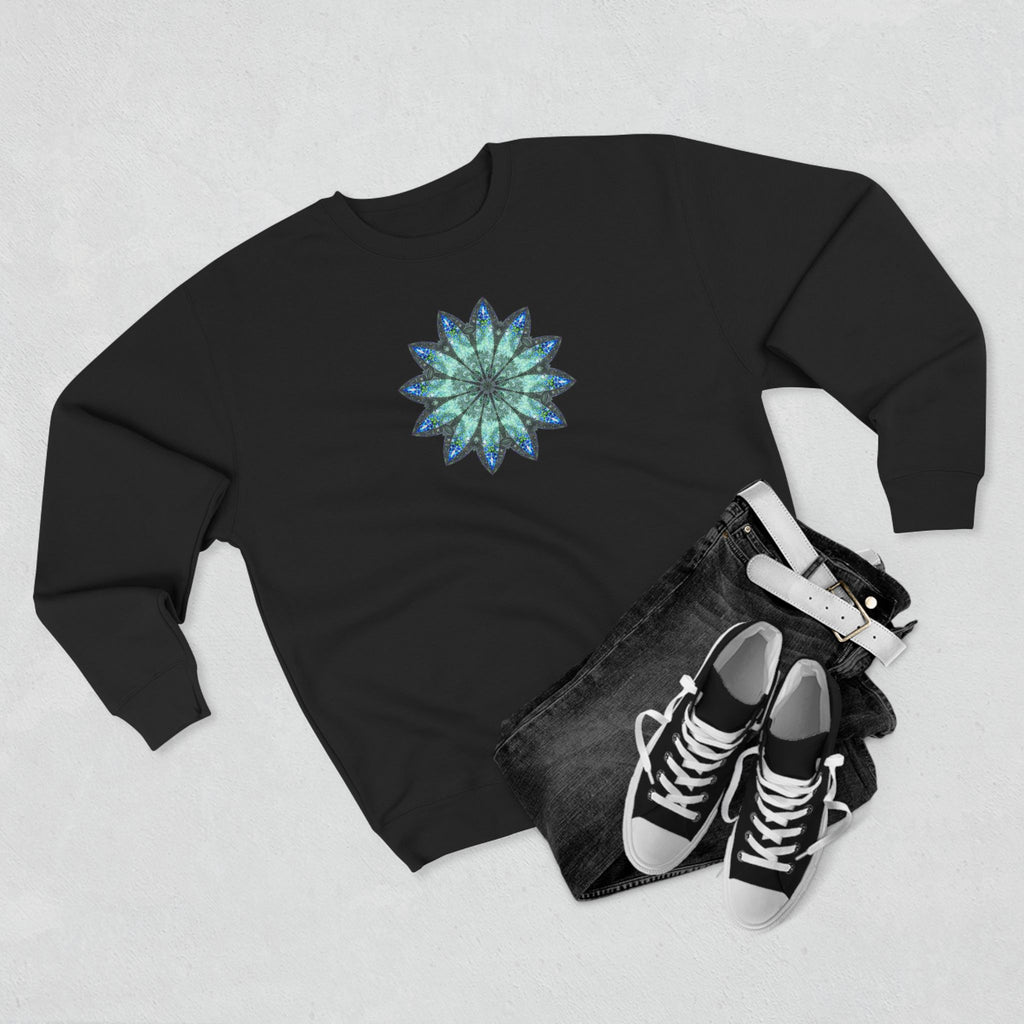 Unisex Crewneck Sweatshirt - Love Light Mandalas No.20
