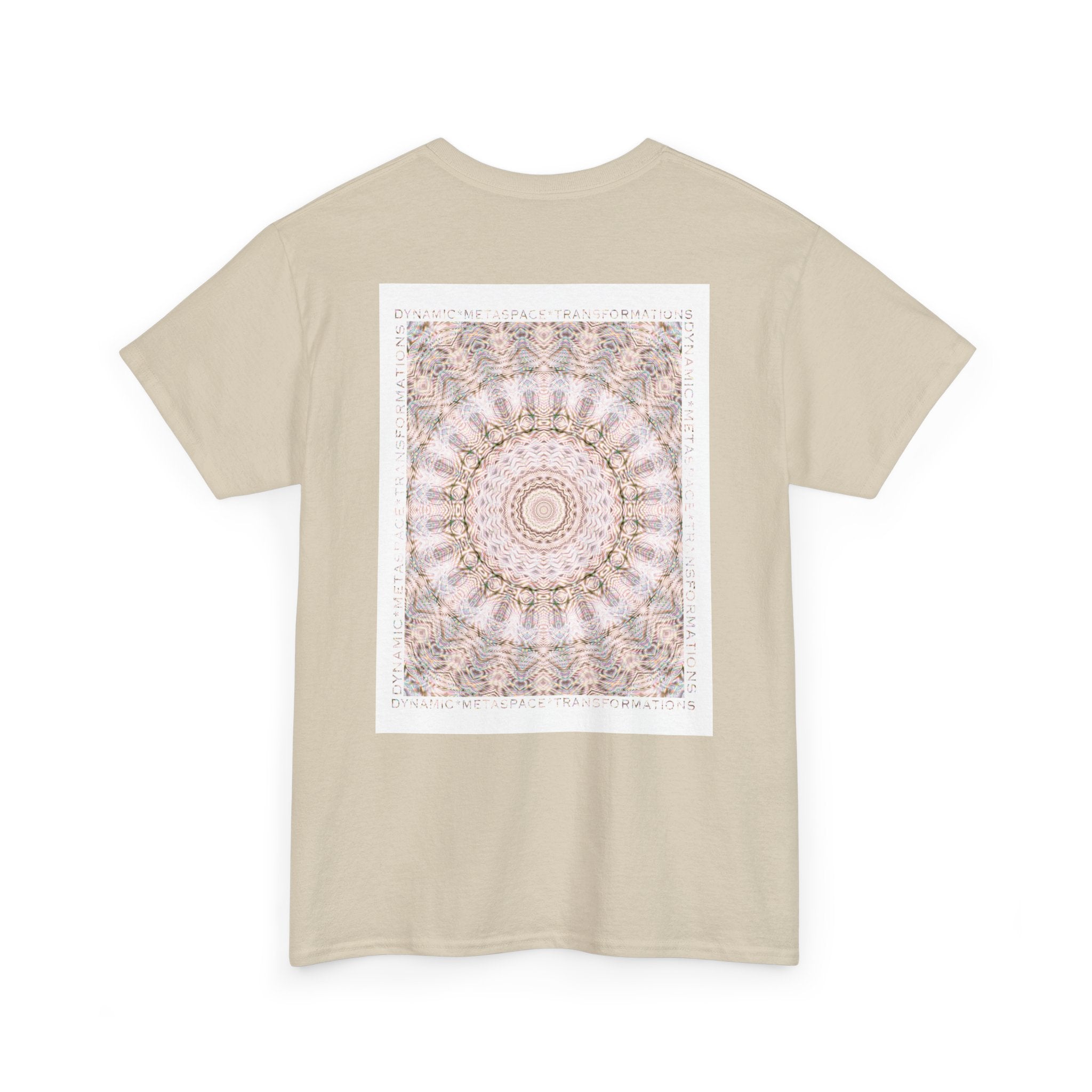 Unisex Heavy Cotton Tee (Back) - DMT Seer No.12