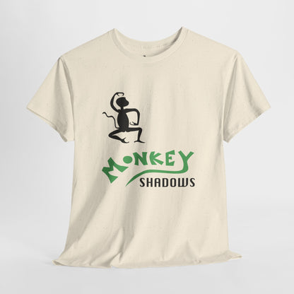 Unisex Heavy Cotton Tee - Monkey Shadows