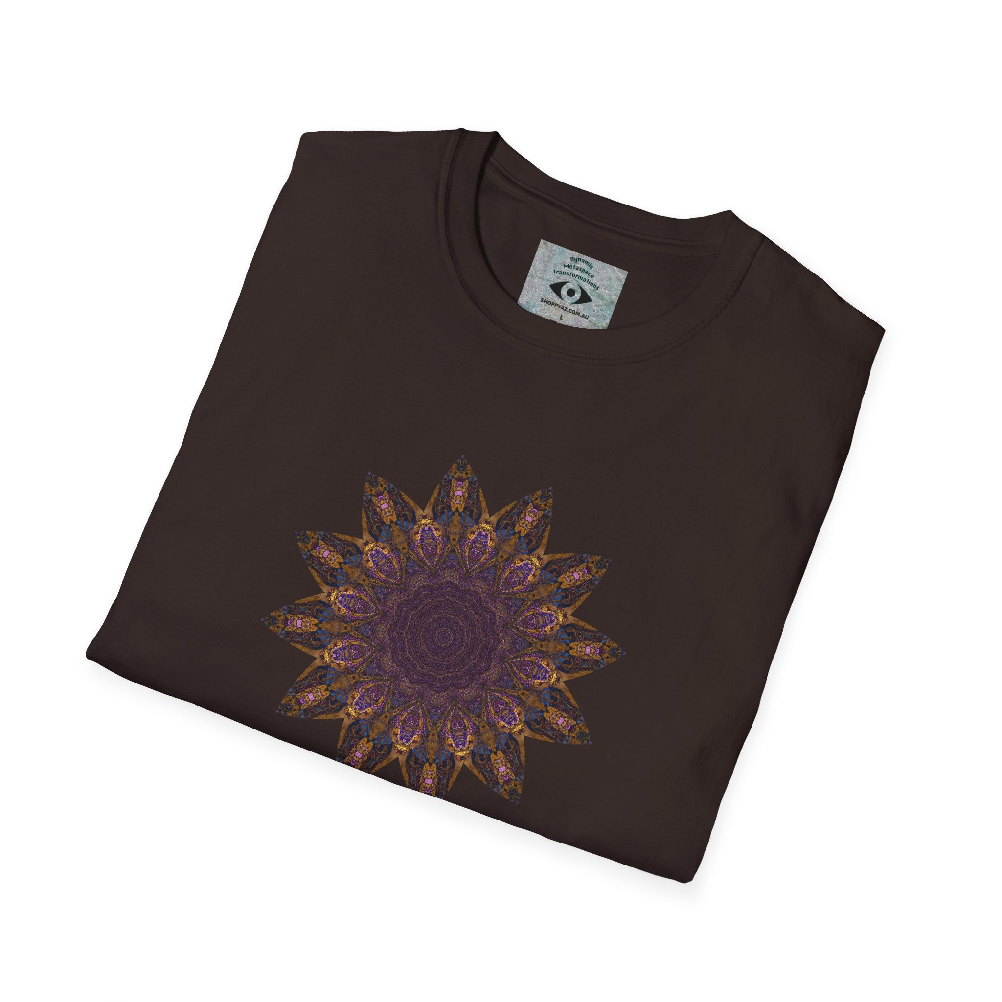 Unisex Softstyle T-Shirt - Love Light Mandalas No.1