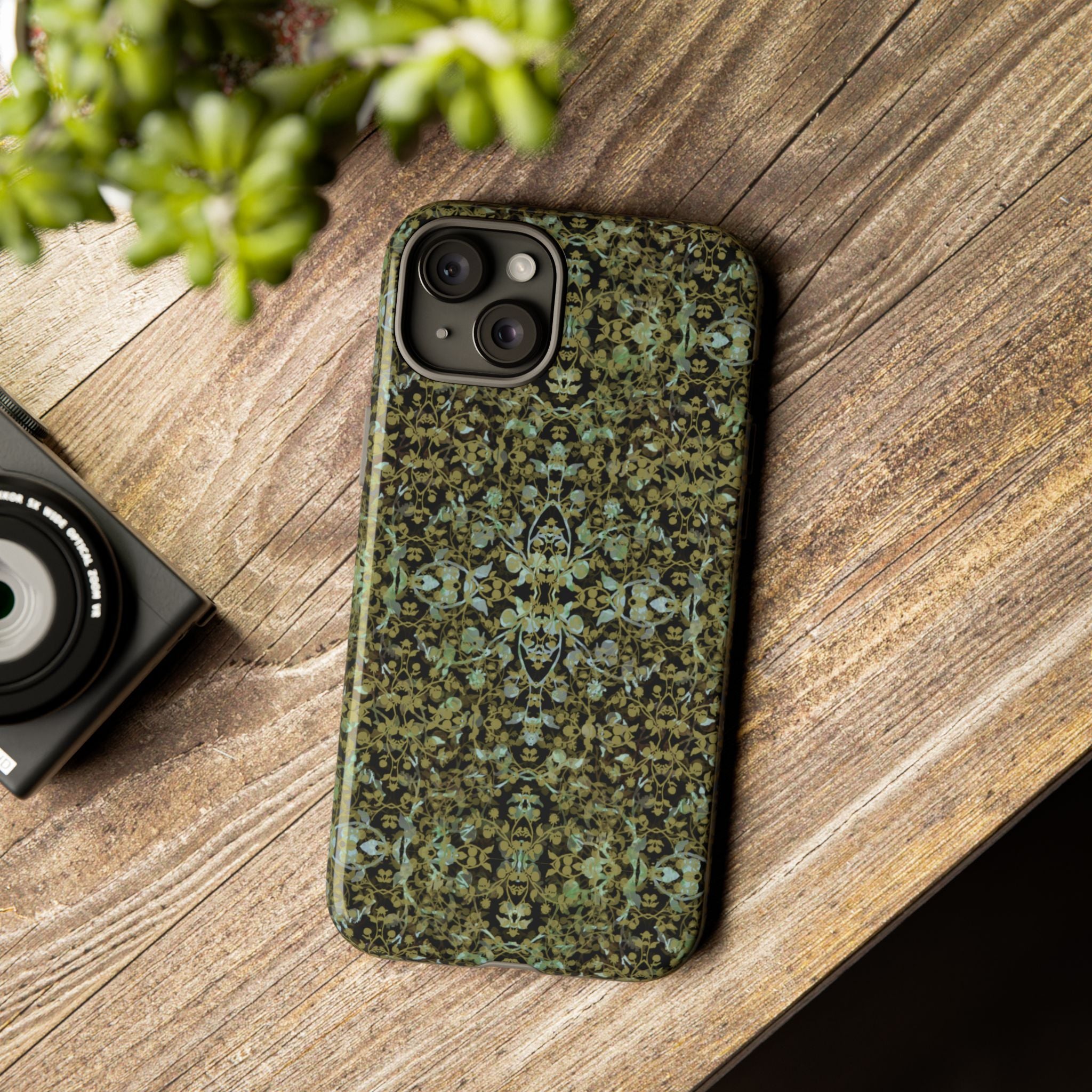 iPhone 15 Tough Cases - Hidden Weave Series No.4