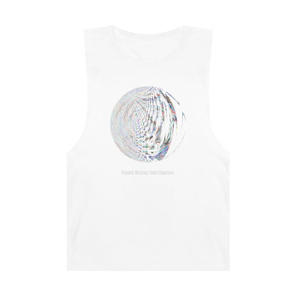 Unisex Barnard Tank - Fractal Moon No.2