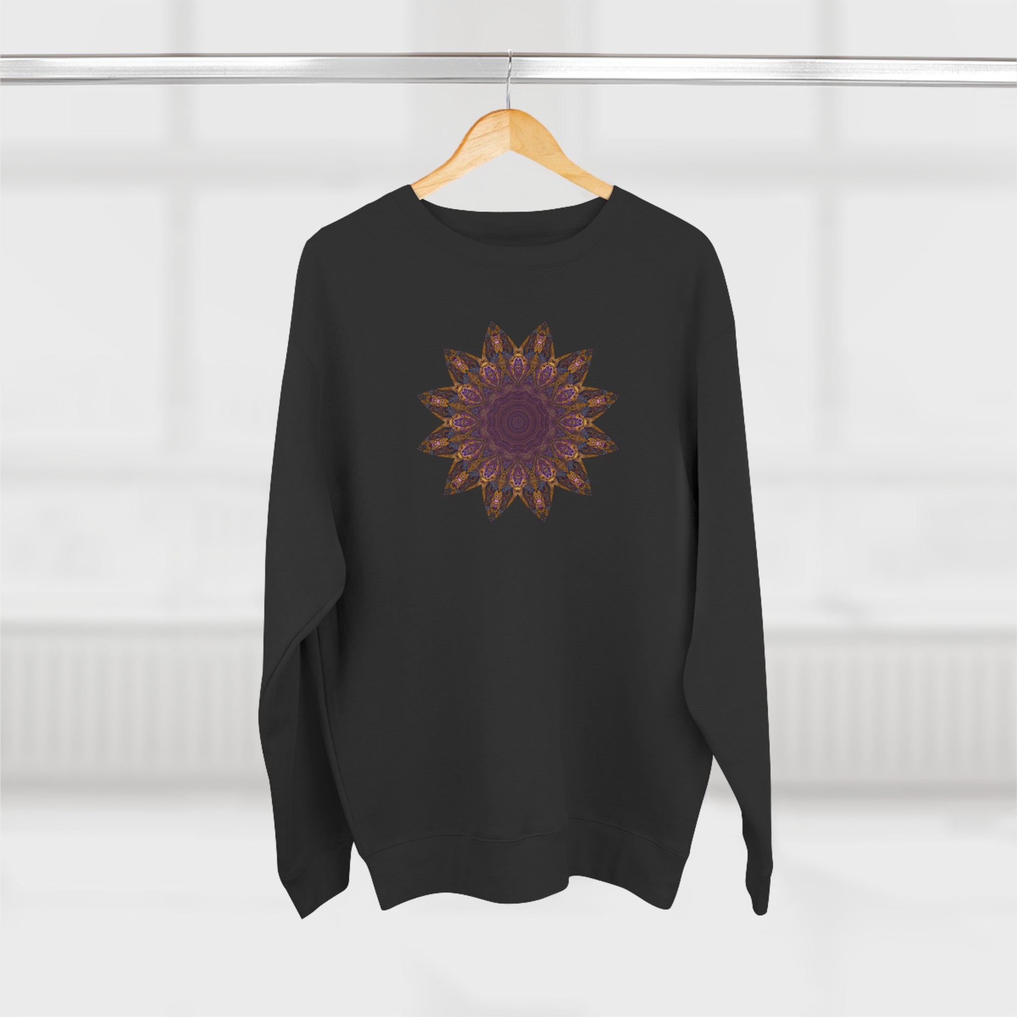 Unisex Crewneck Sweatshirt - Love Light Mandalas No.1