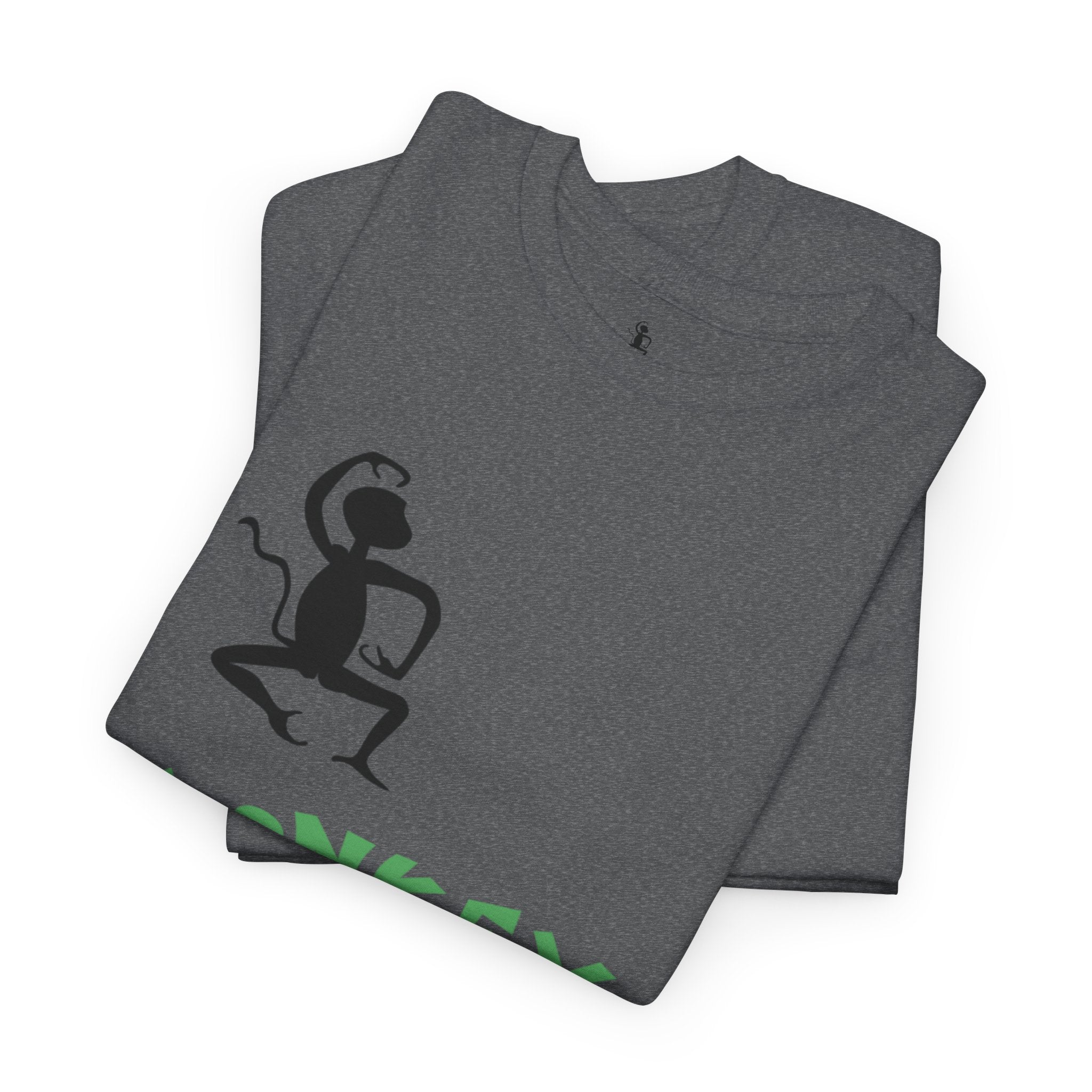 Unisex Heavy Cotton Tee - Monkey Shadows