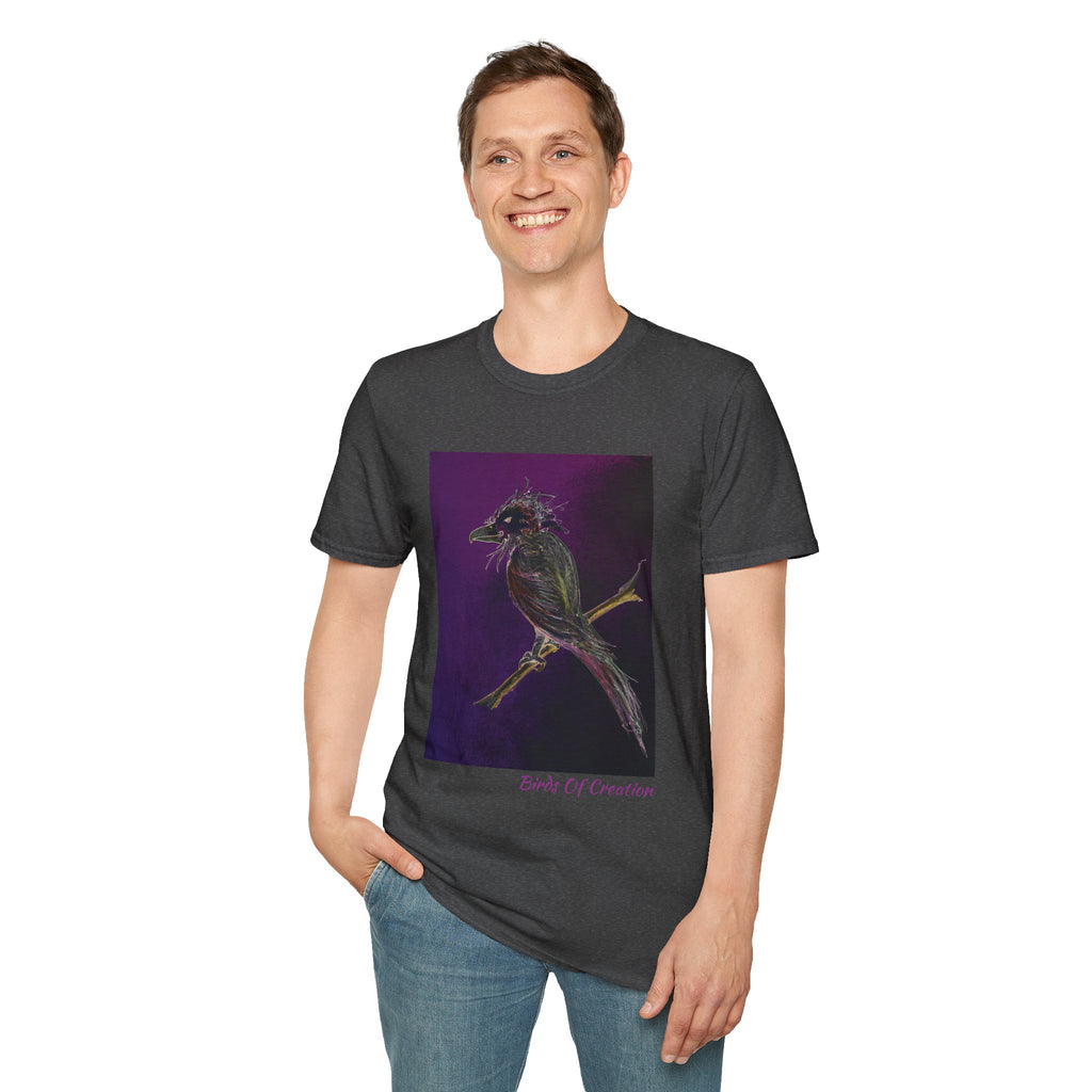 Unisex Softstyle T-Shirt - Birds Of Creation No.1