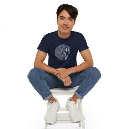 Unisex Ultra Cotton Tee - Fractal Moon No.2