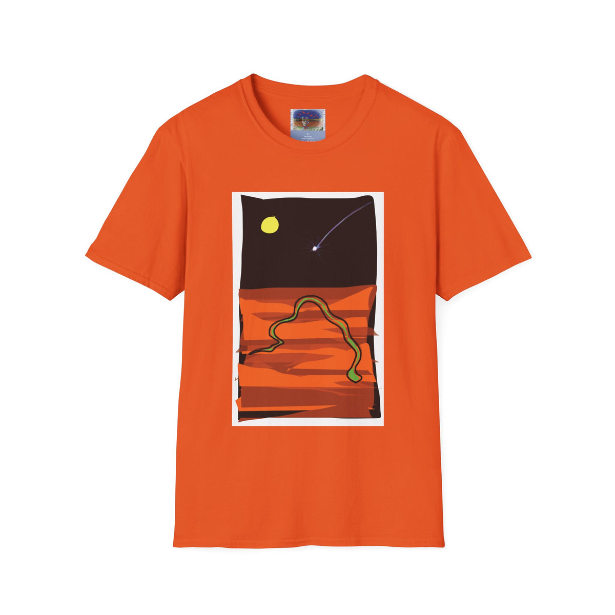 Unisex Softstyle T-Shirt - The Traveller Series (Shooting Star)