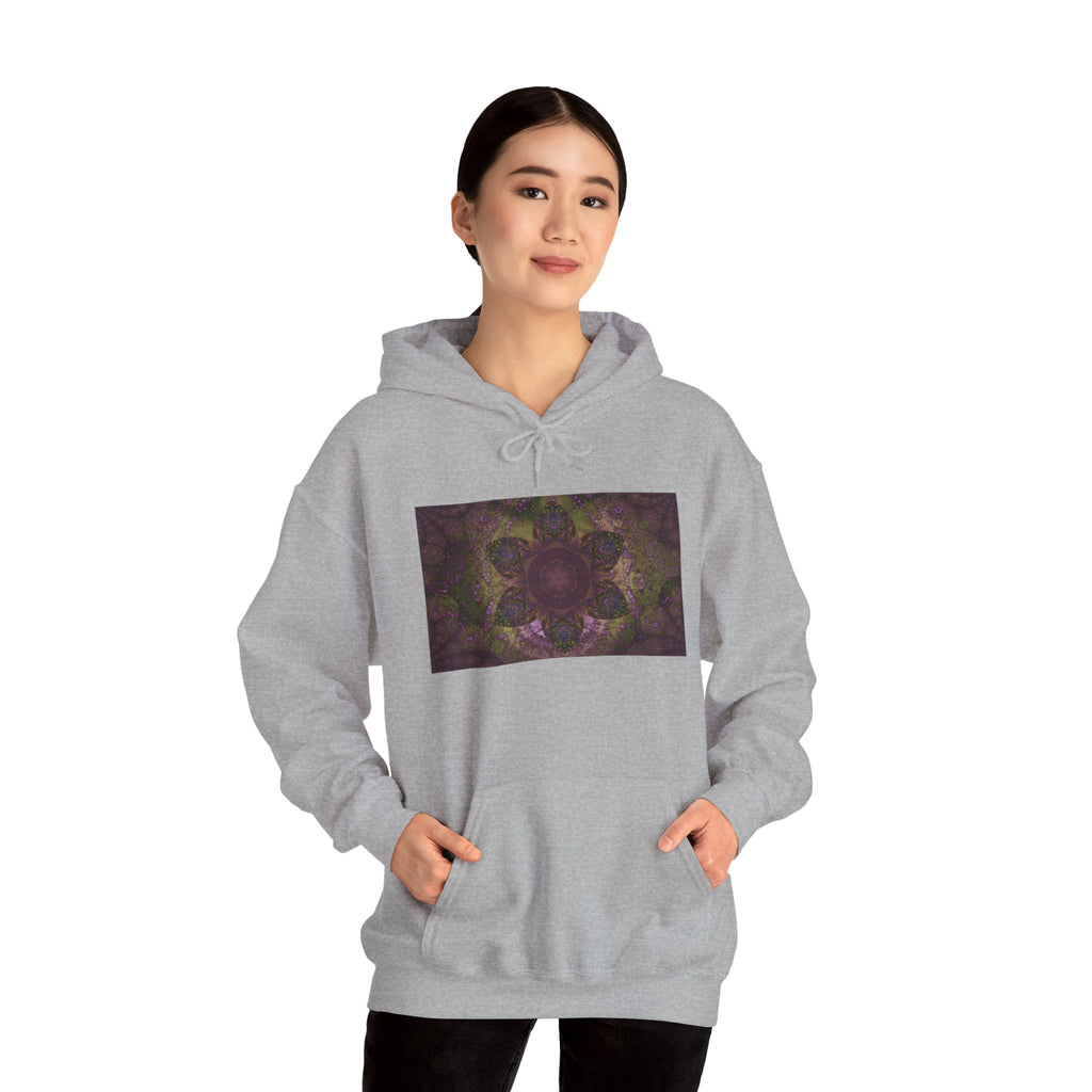 Unisex Heavy Blend™ Hooded Sweatshirt - Love Light Flowers No.L8LM3