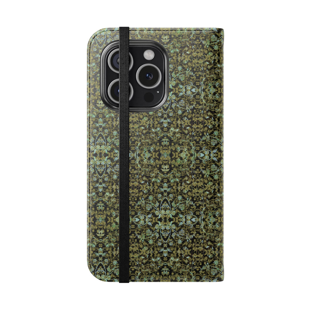 iPhone 15 Flip Case - Hidden Weave Series No.4
