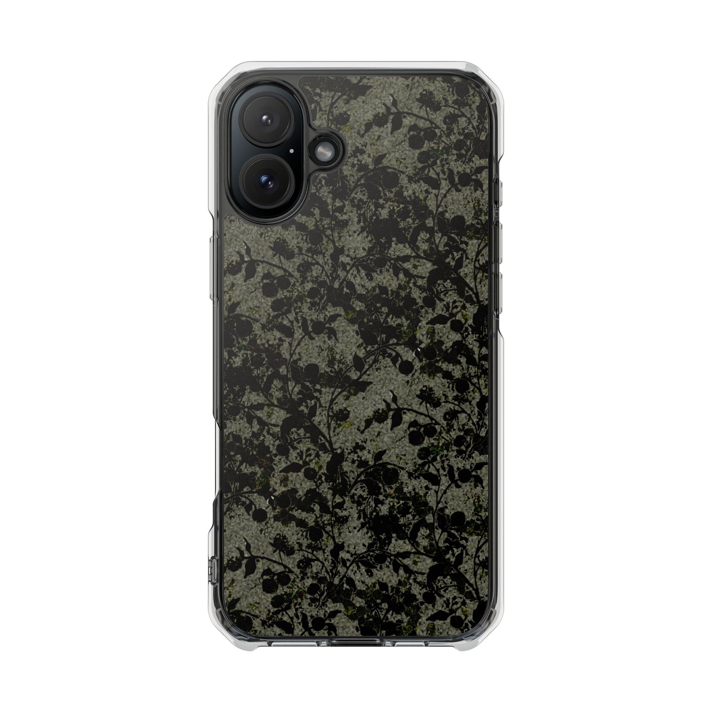 iPhone 16 Magnetic Clear Impact Case - Hidden Weave Series V3 No.25