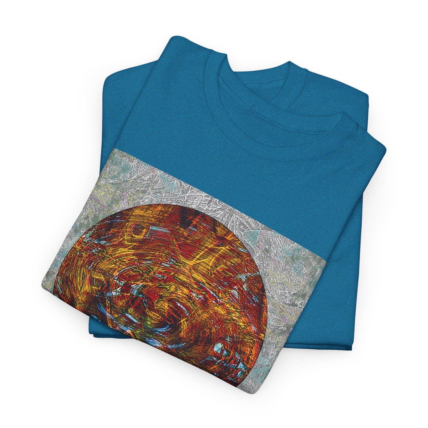 Unisex Heavy Cotton Tee - DMT Spheres No.1