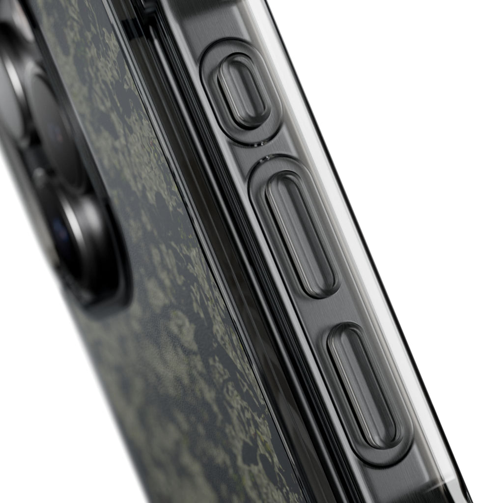 iPhone 15 Magnetic Clear Impact Case - Hidden Weave Series V3 No.25
