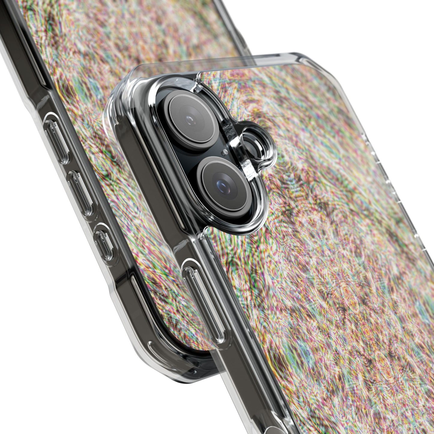 iPhone 16 Magnetic Clear Impact Case - DMT Seer No.15