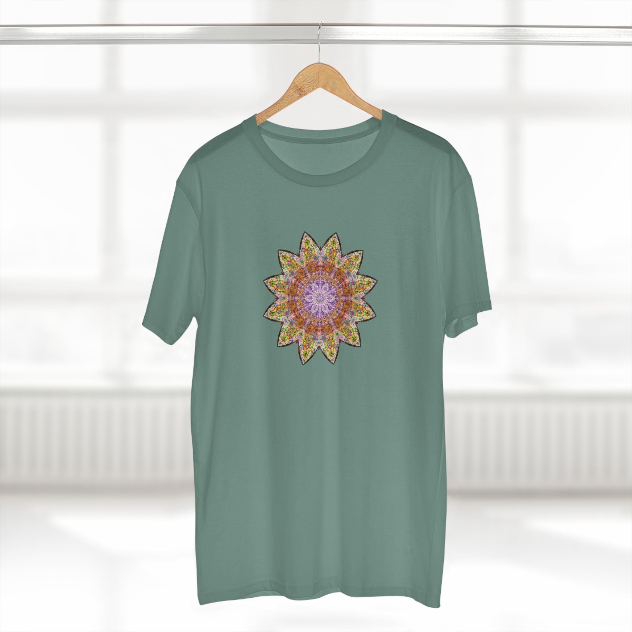 Men's Staple Tee - Love Light Mandalas No.14